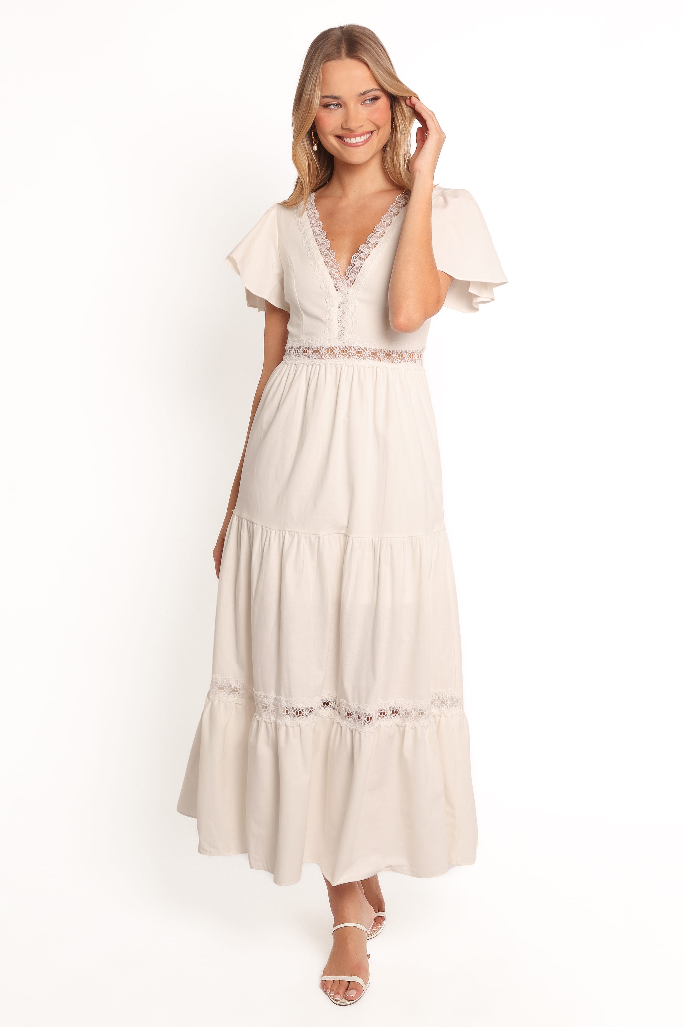 DRESSES Minny Maxi Dress - Cream