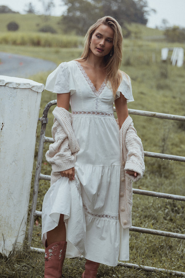 DRESSES Minny Maxi Dress - Cream