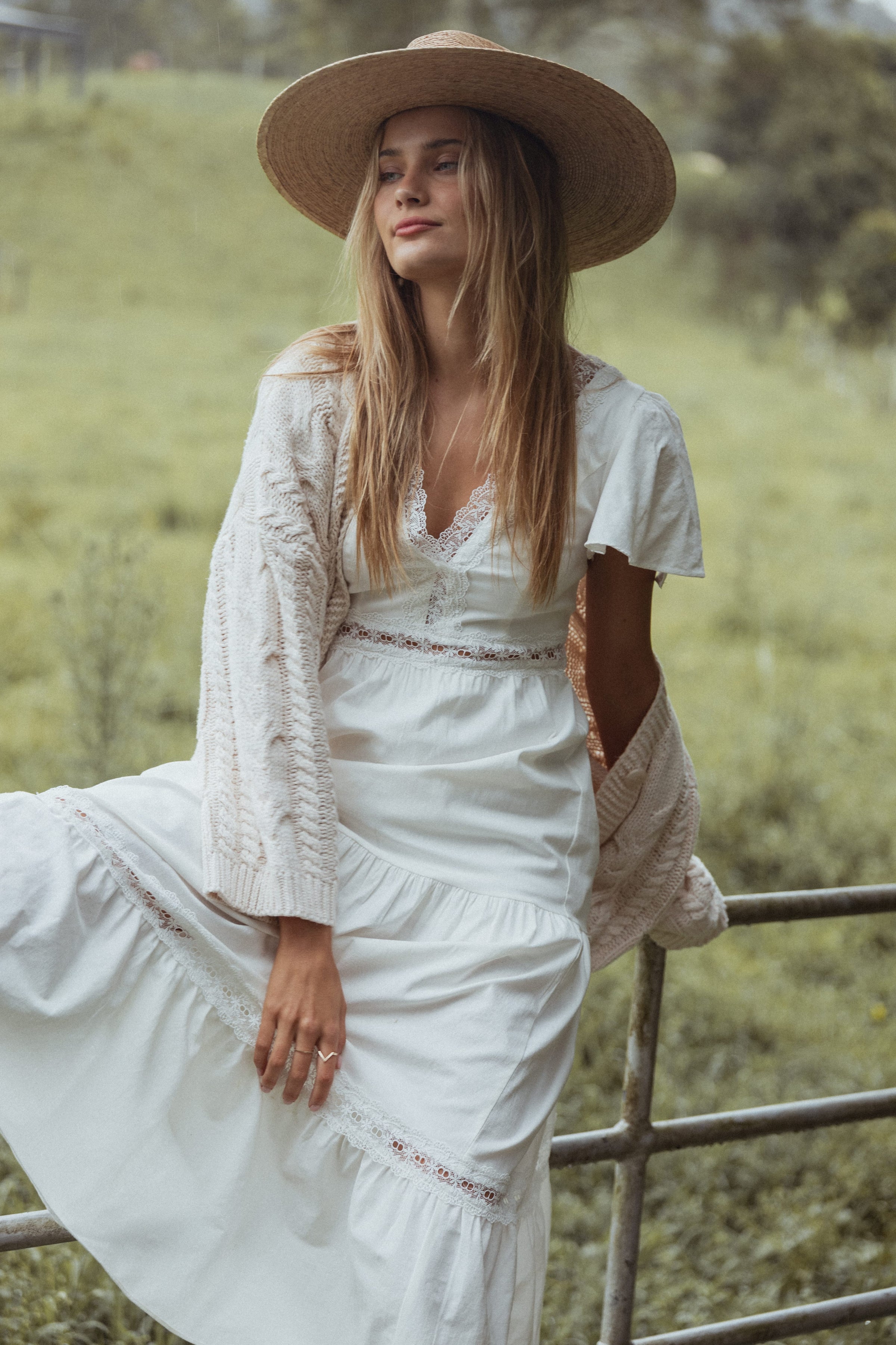 DRESSES Minny Maxi Dress - Cream