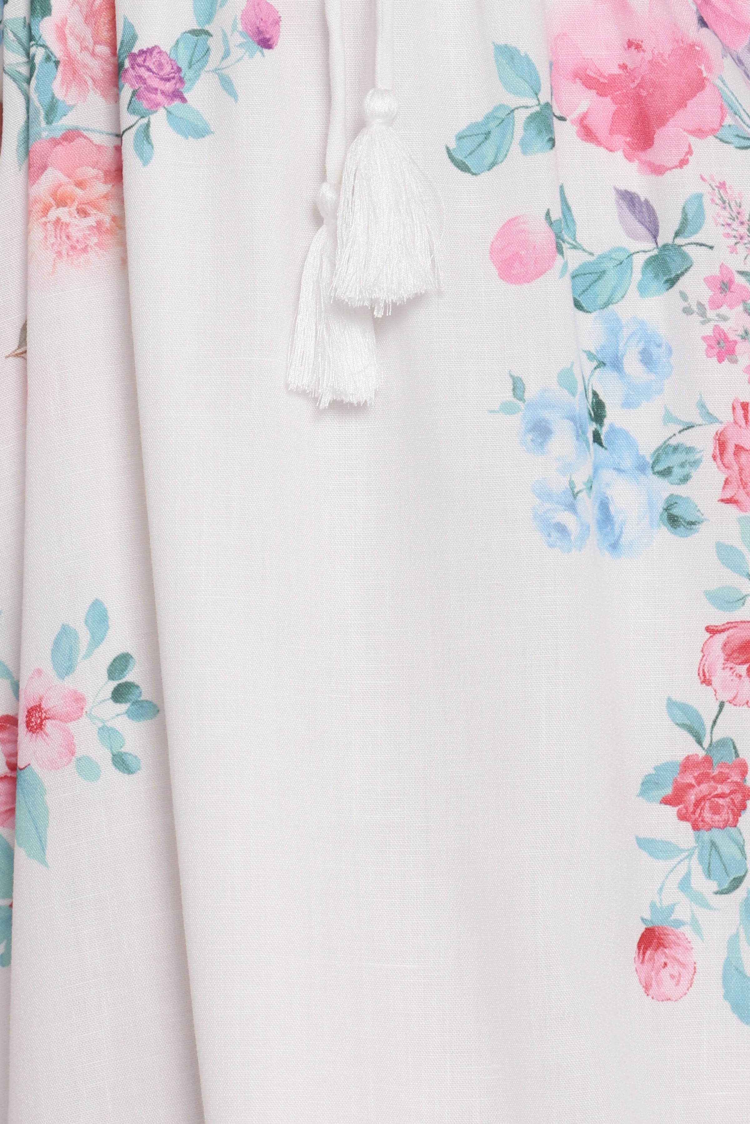 DRESSES Mireya Midi Dress - White Floral