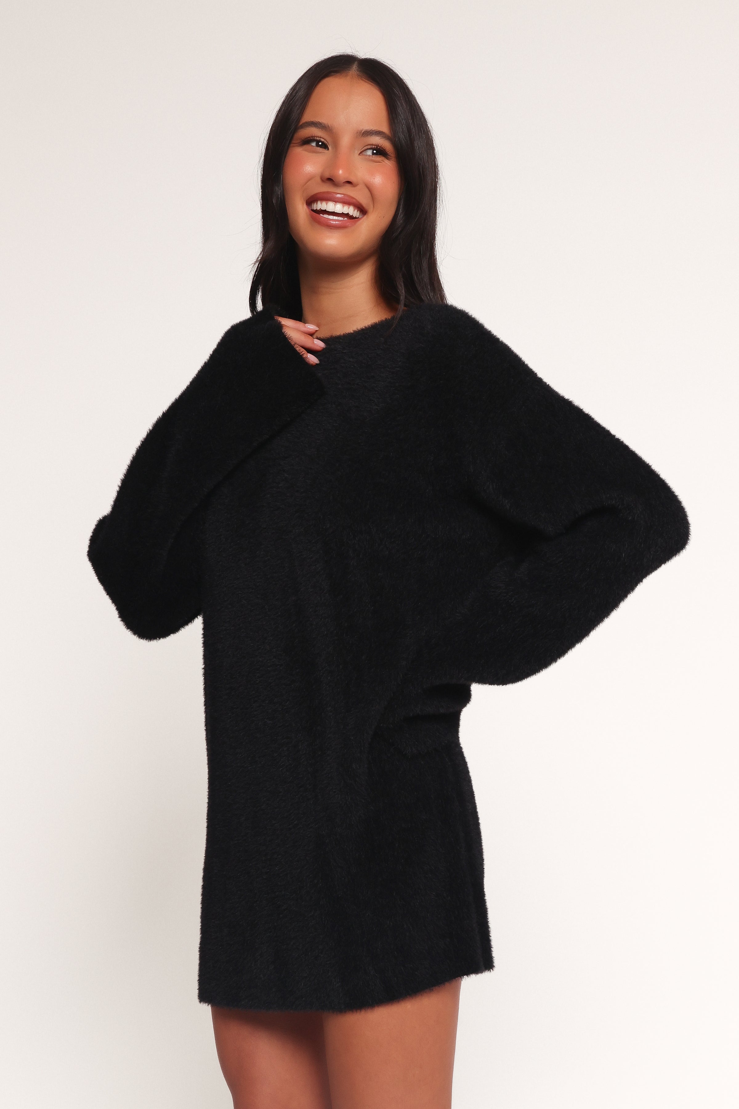 DRESSES Mitchell Knit Mini Dress - Black