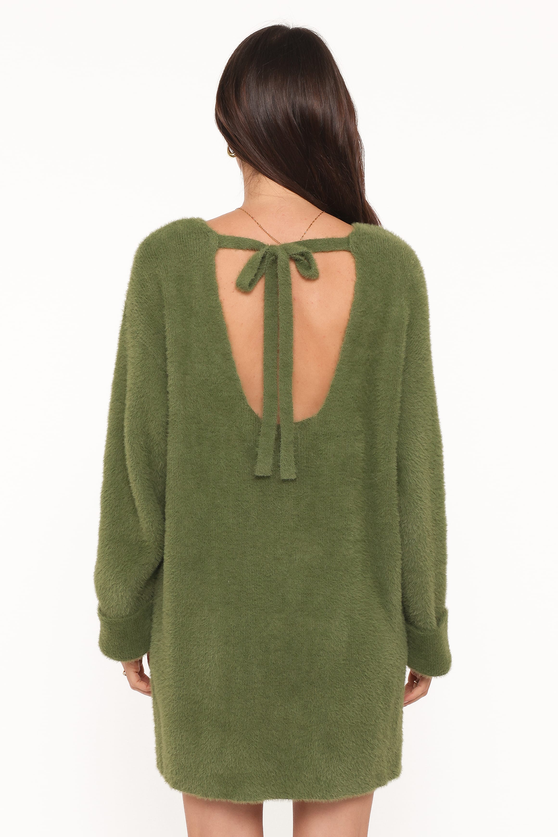 DRESSES Mitchell Knit Mini Dress - Olive