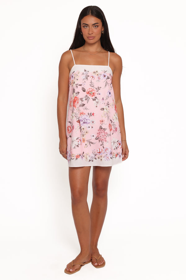 DRESSES Muriel Mini Dress - Pink Floral