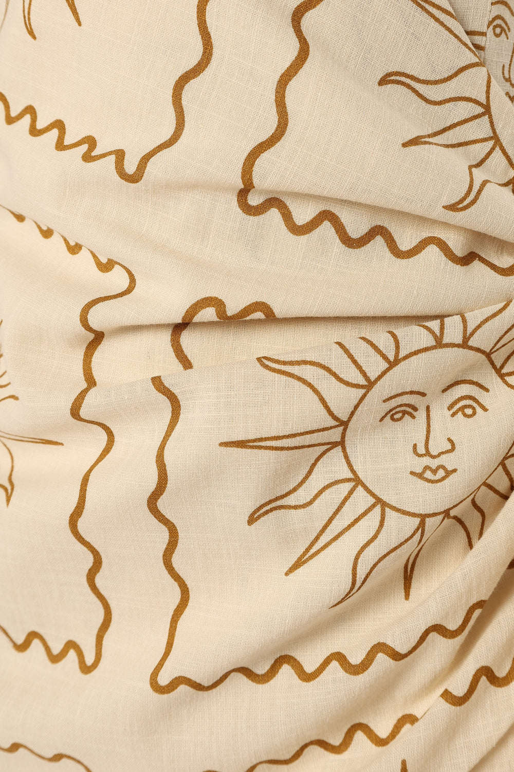 DRESSES @Myla Wrap Mini Dress - Sun Print