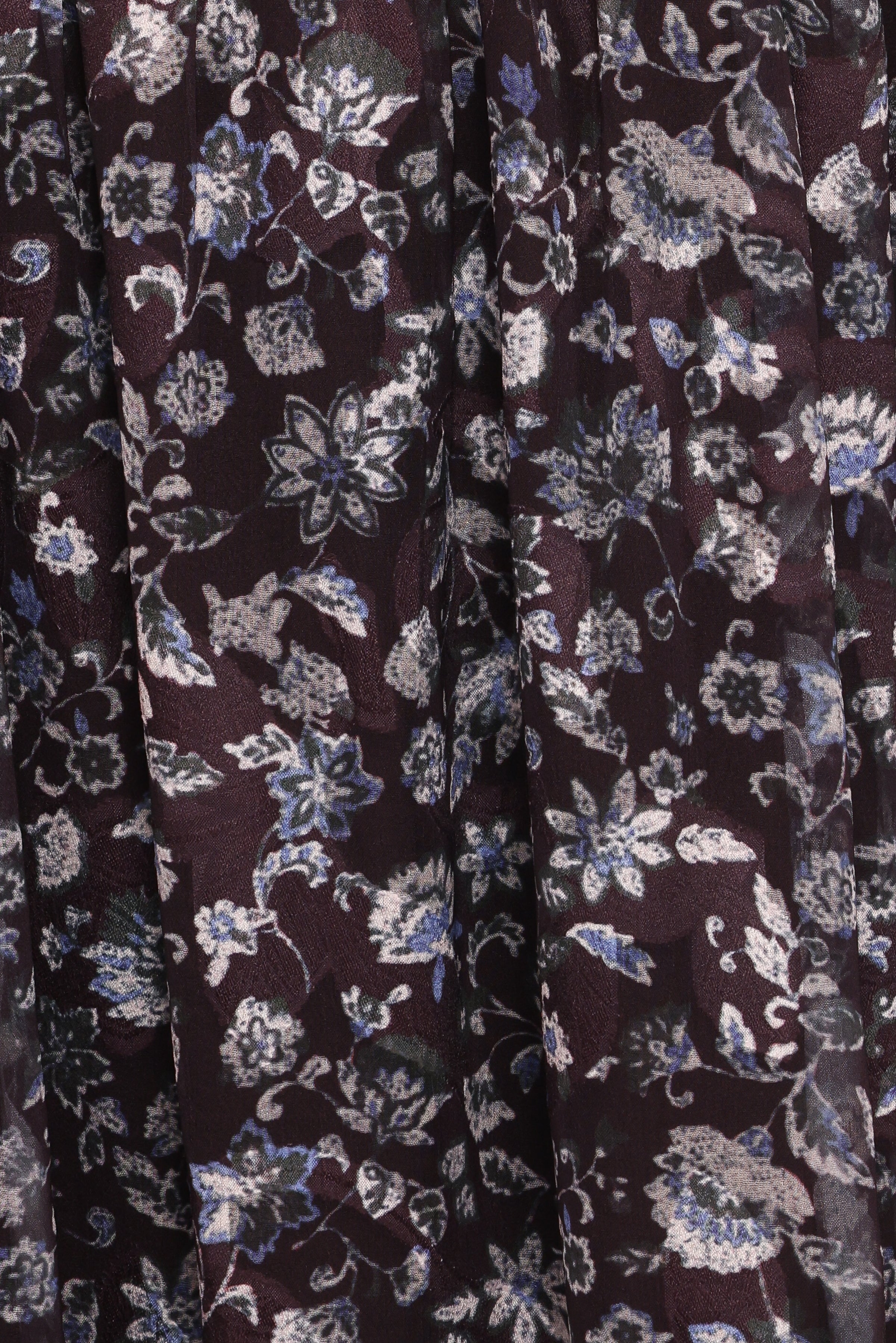 DRESSES Myles Maxi Dress - Brown/Blue Floral