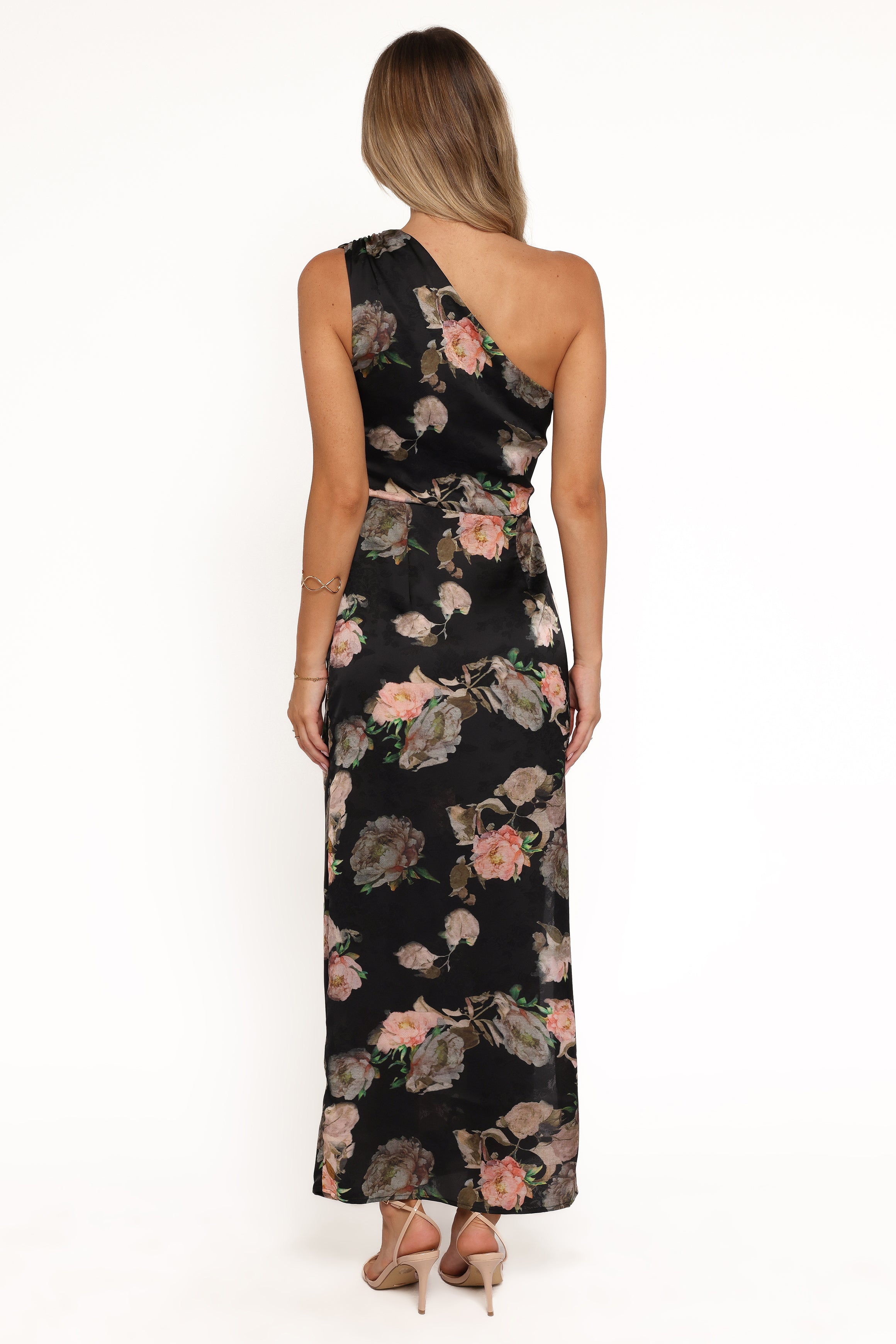 DRESSES Nadia One Shoulder Maxi Dress - Blurred Floral