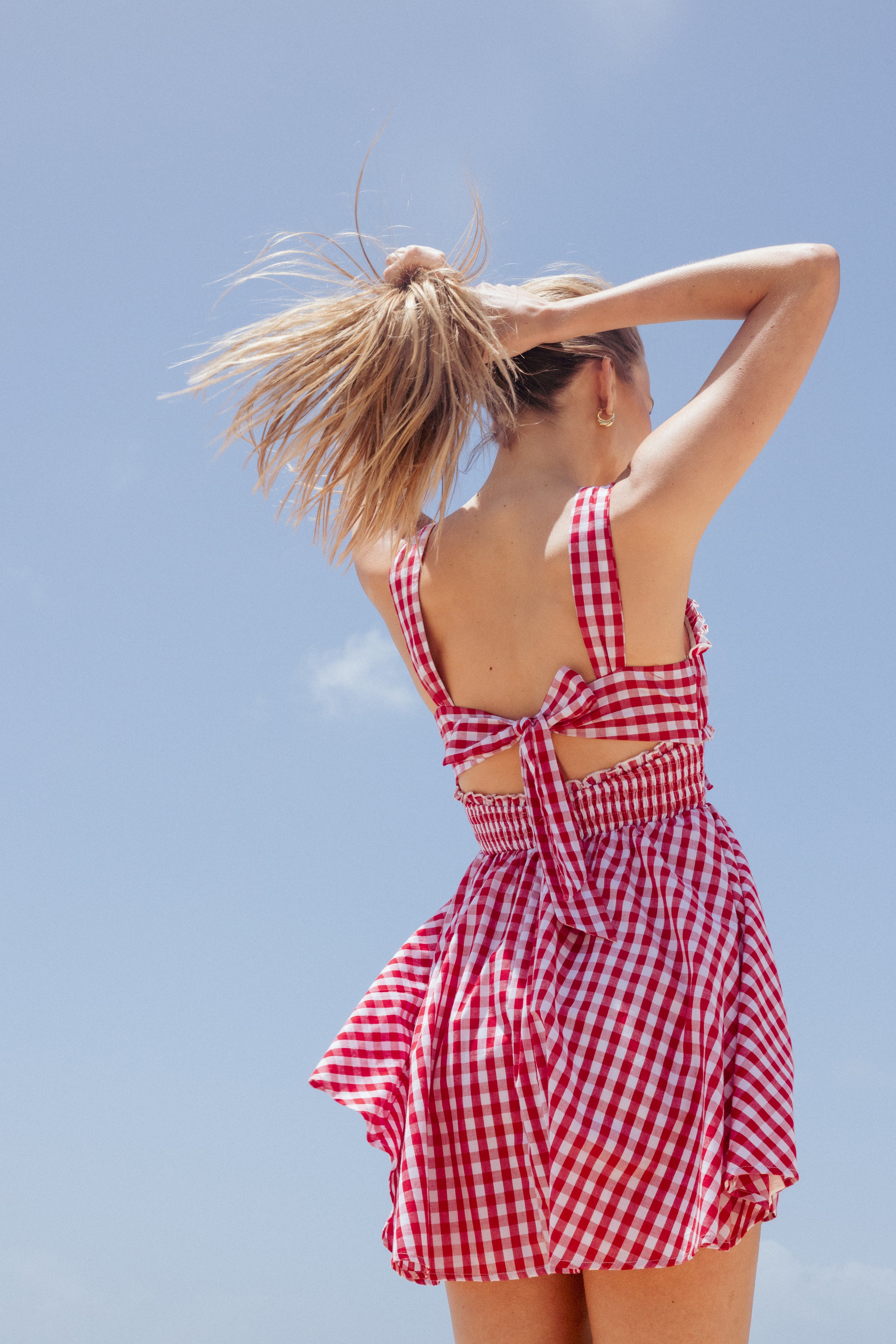 DRESSES Naima Mini Dress - Red Gingham