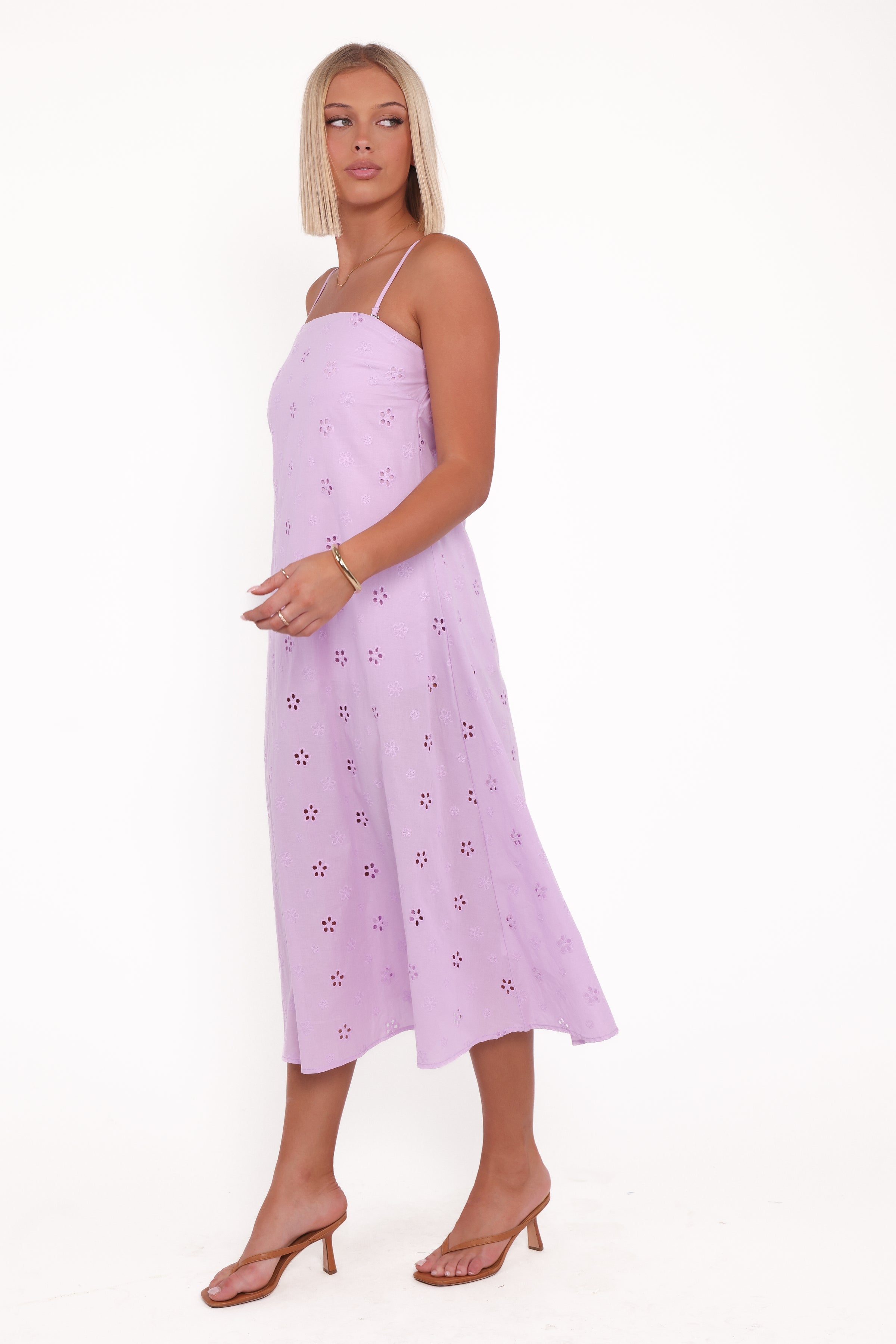 DRESSES Narcissa Strapless Maxi Dress - Lilac