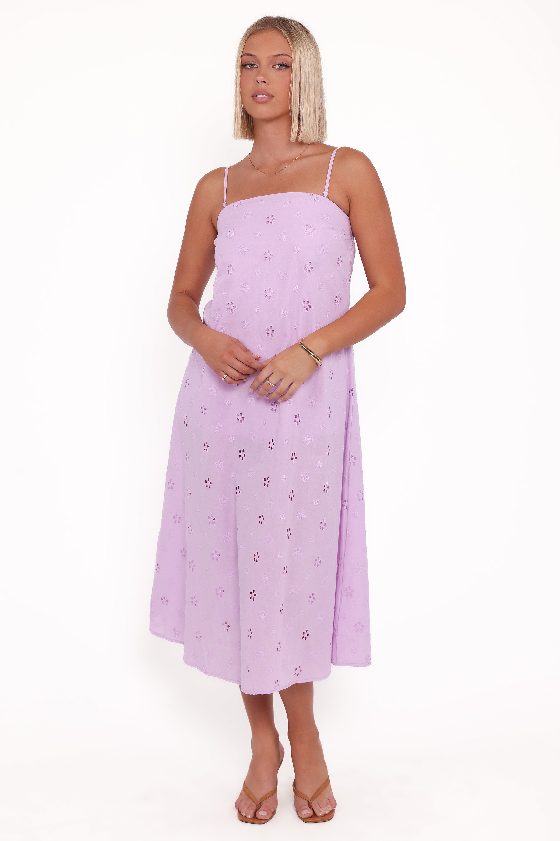 DRESSES Narcissa Strapless Maxi Dress - Lilac