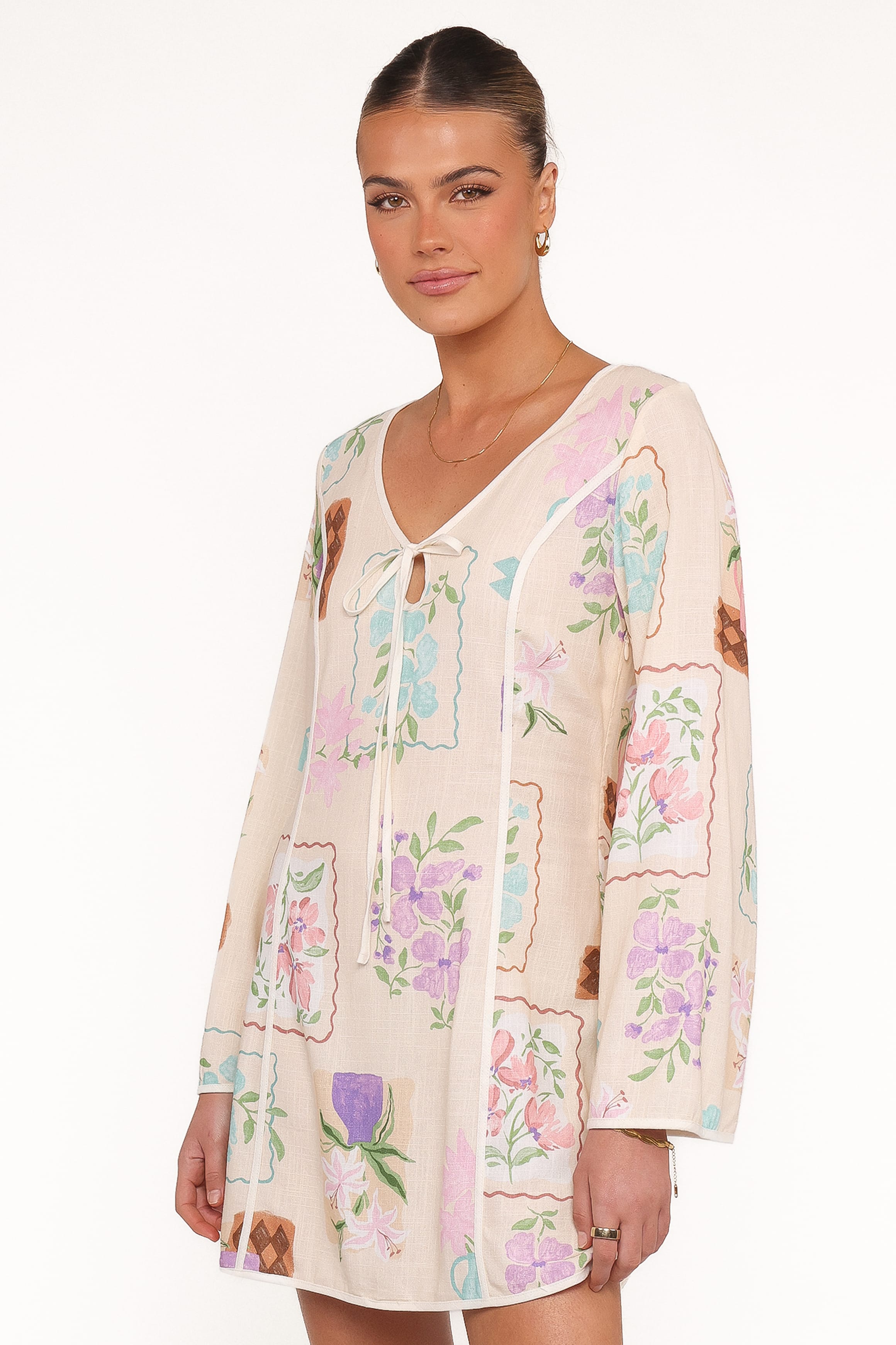 DRESSES Narelle Mini Dress - Lilac Floral
