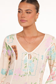 DRESSES Narelle Mini Dress - Lilac Floral