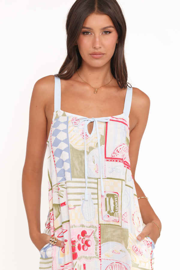 DRESSES Narla Maxi Dress - Italia Print