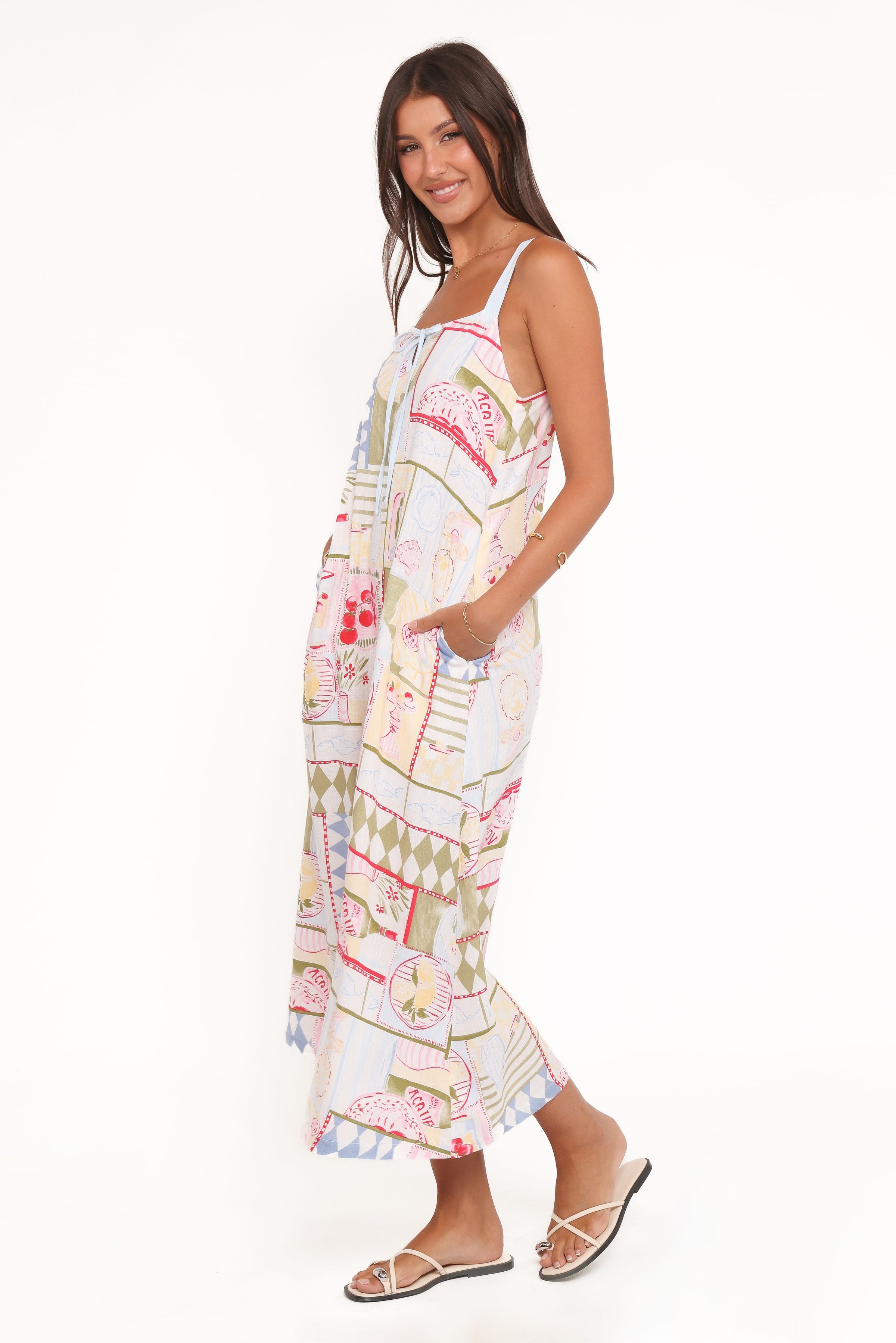 DRESSES Narla Maxi Dress - Italia Print