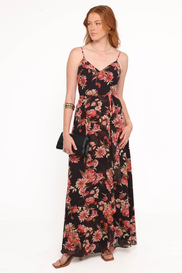 DRESSES Naver Maxi Dress - Black Floral