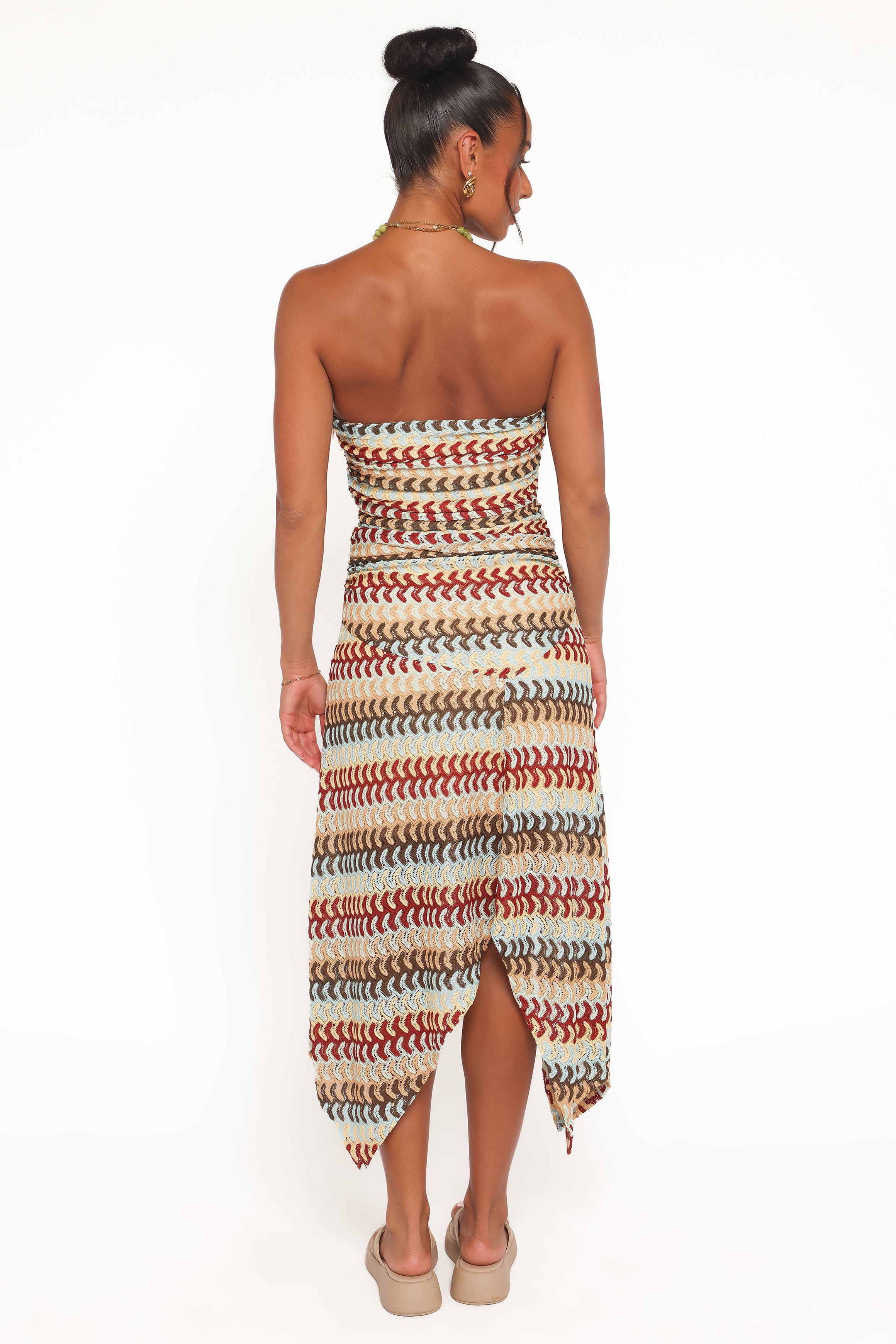 DRESSES Navia Midi Dress - Multi Stripe