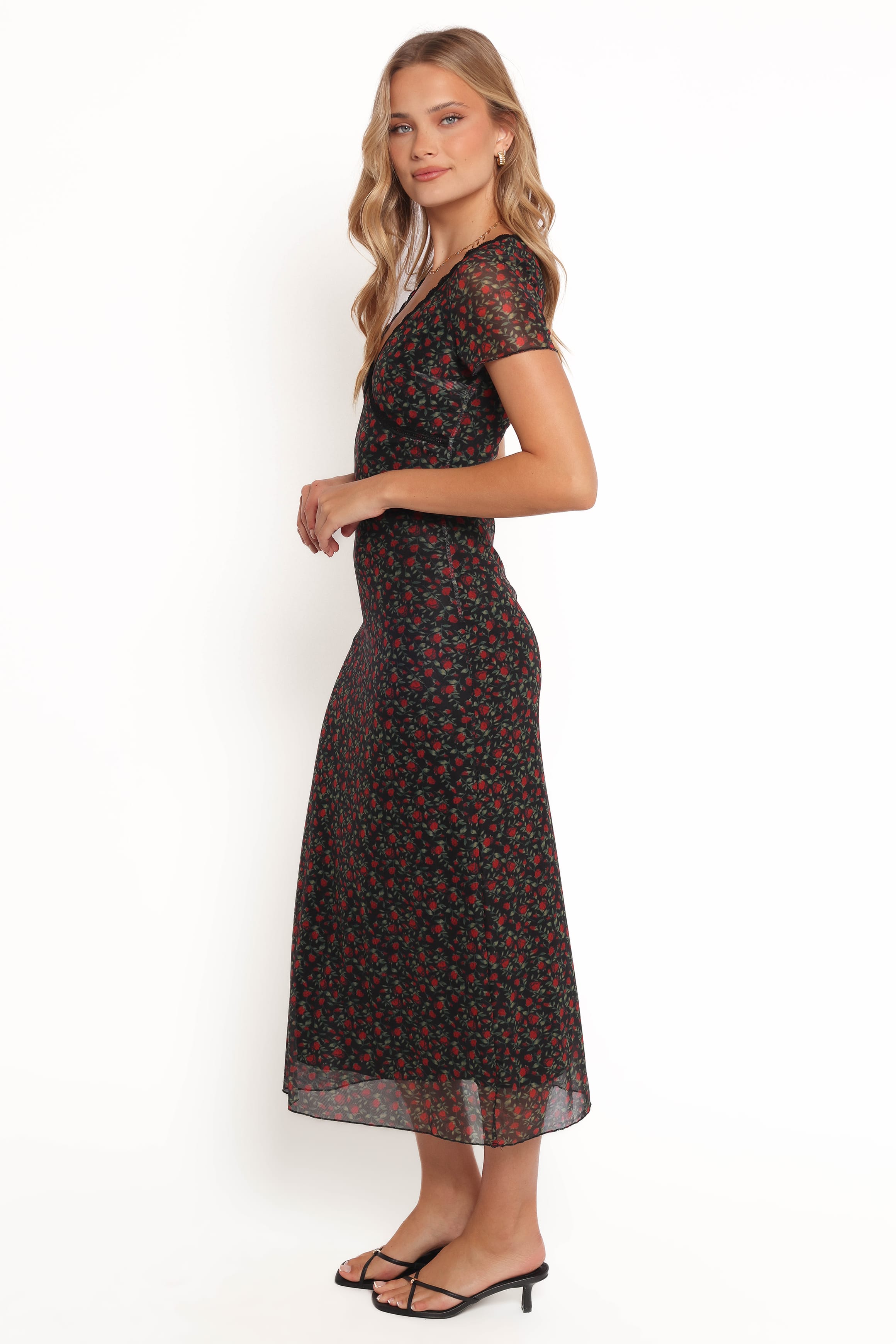 DRESSES Neve Maxi Dress - Rose Print