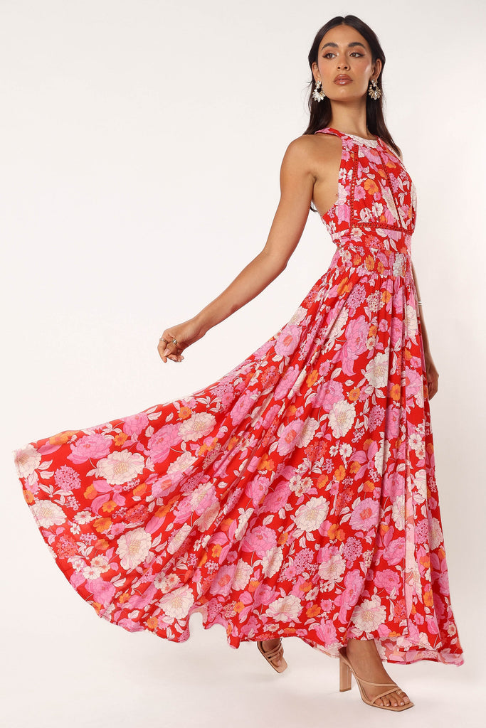 Newell Maxi Dress Pink Delight Petal & Pup