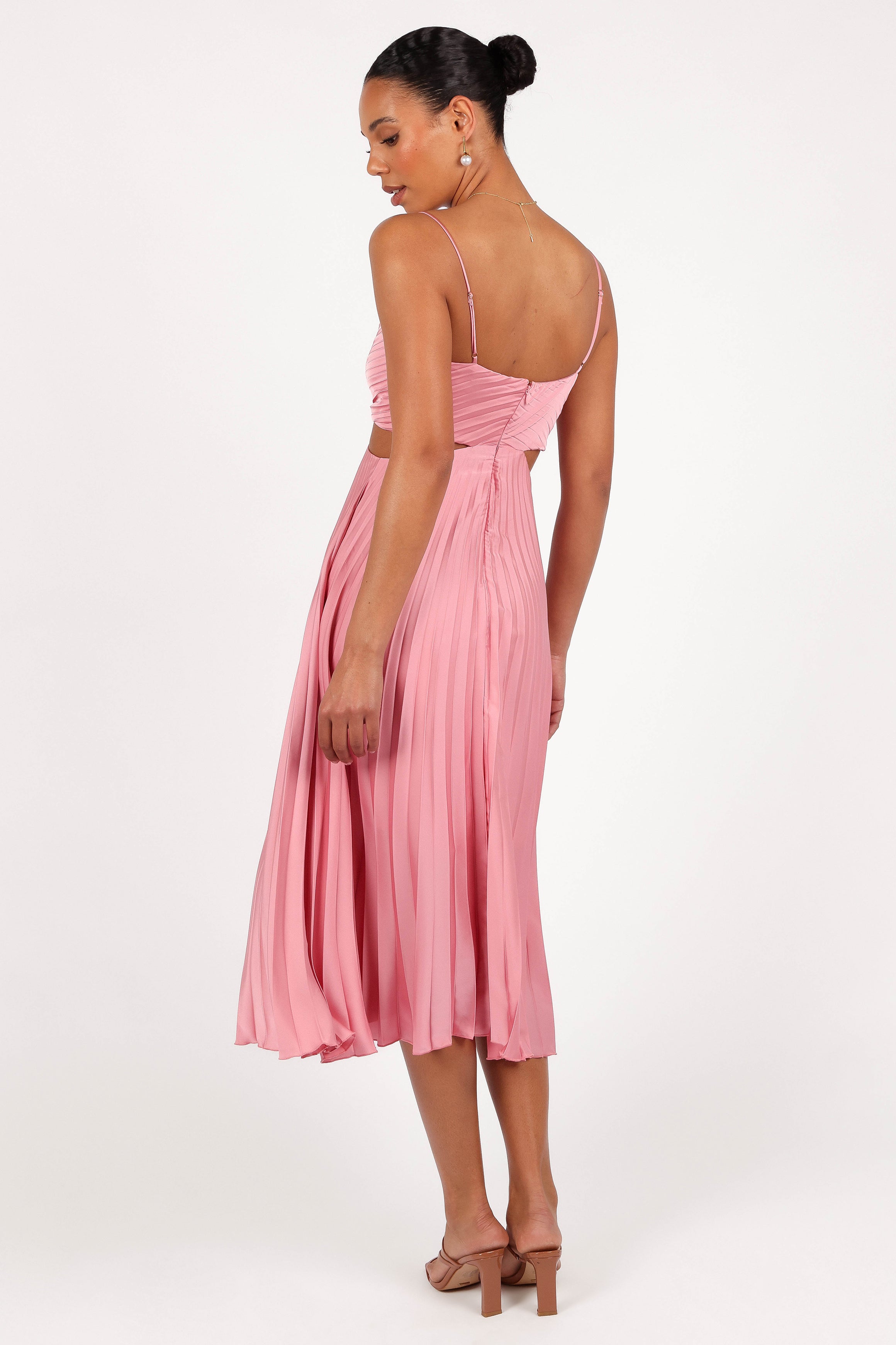 DRESSES Niamh Midi Dress - Poppy Pink
