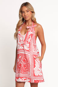 DRESSES Nicoletta Mini Dress - Red