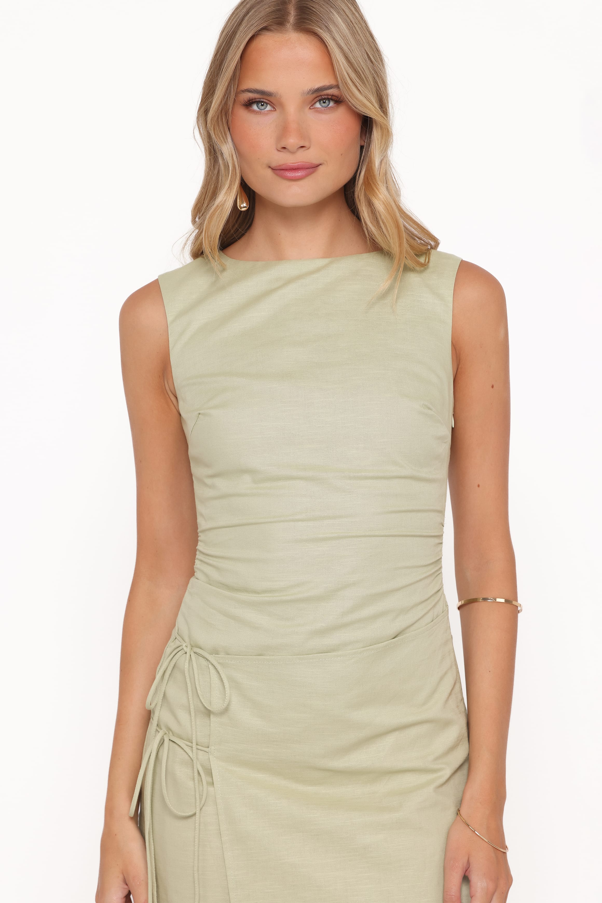 DRESSES Nifty Mini Dress - Sage Green