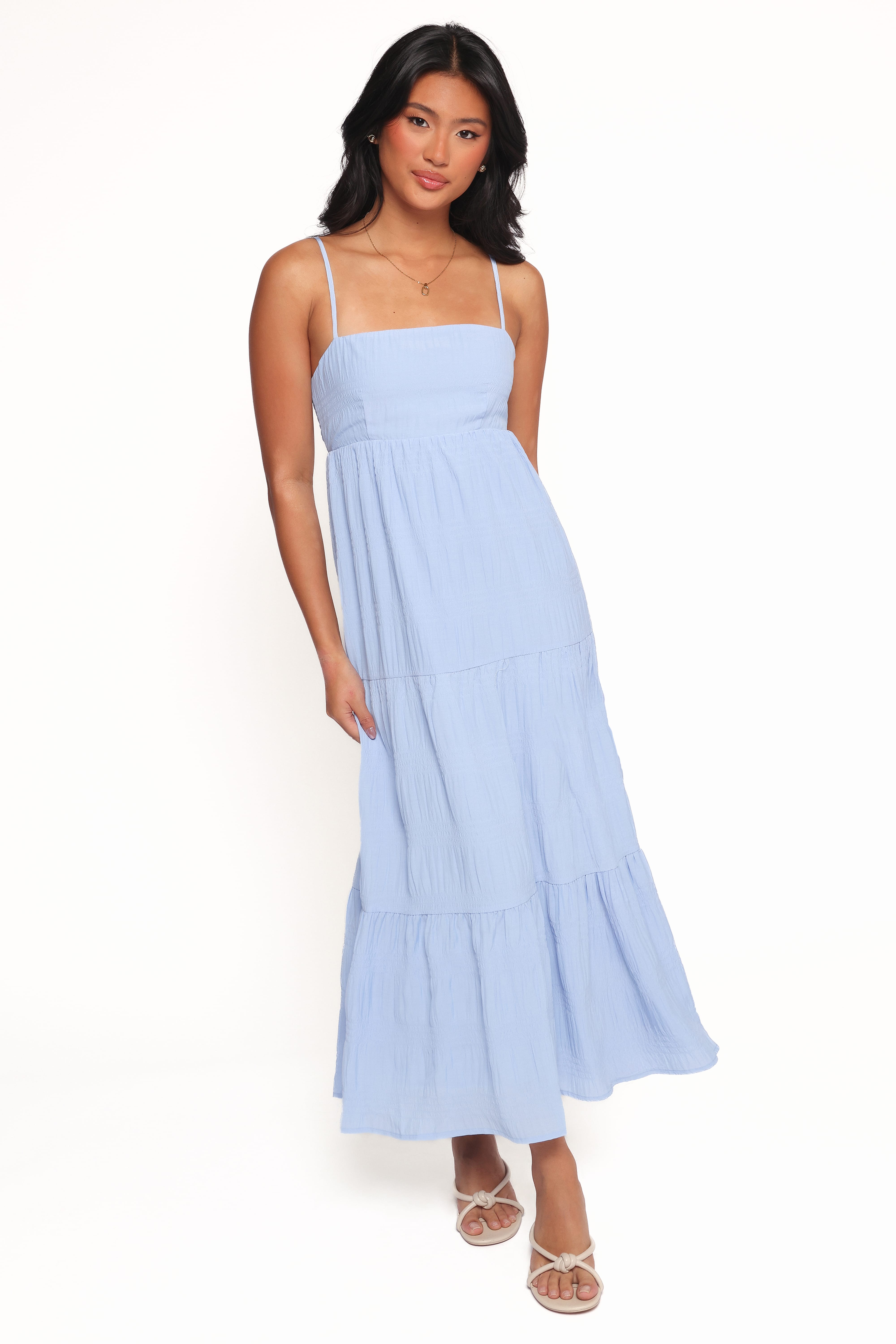 DRESSES Nina Maxi Dress - Dusty Blue