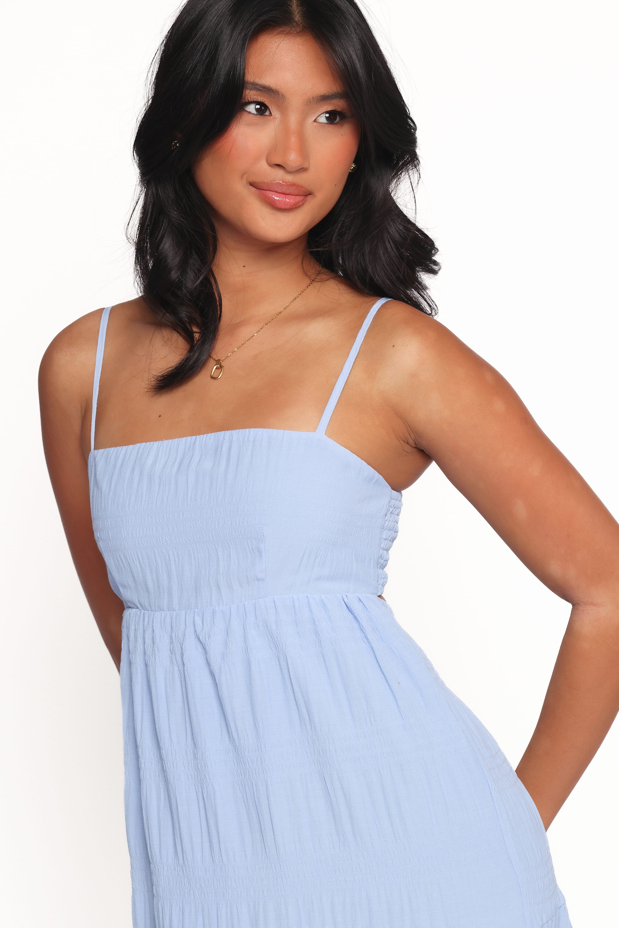 DRESSES Nina Maxi Dress - Dusty Blue
