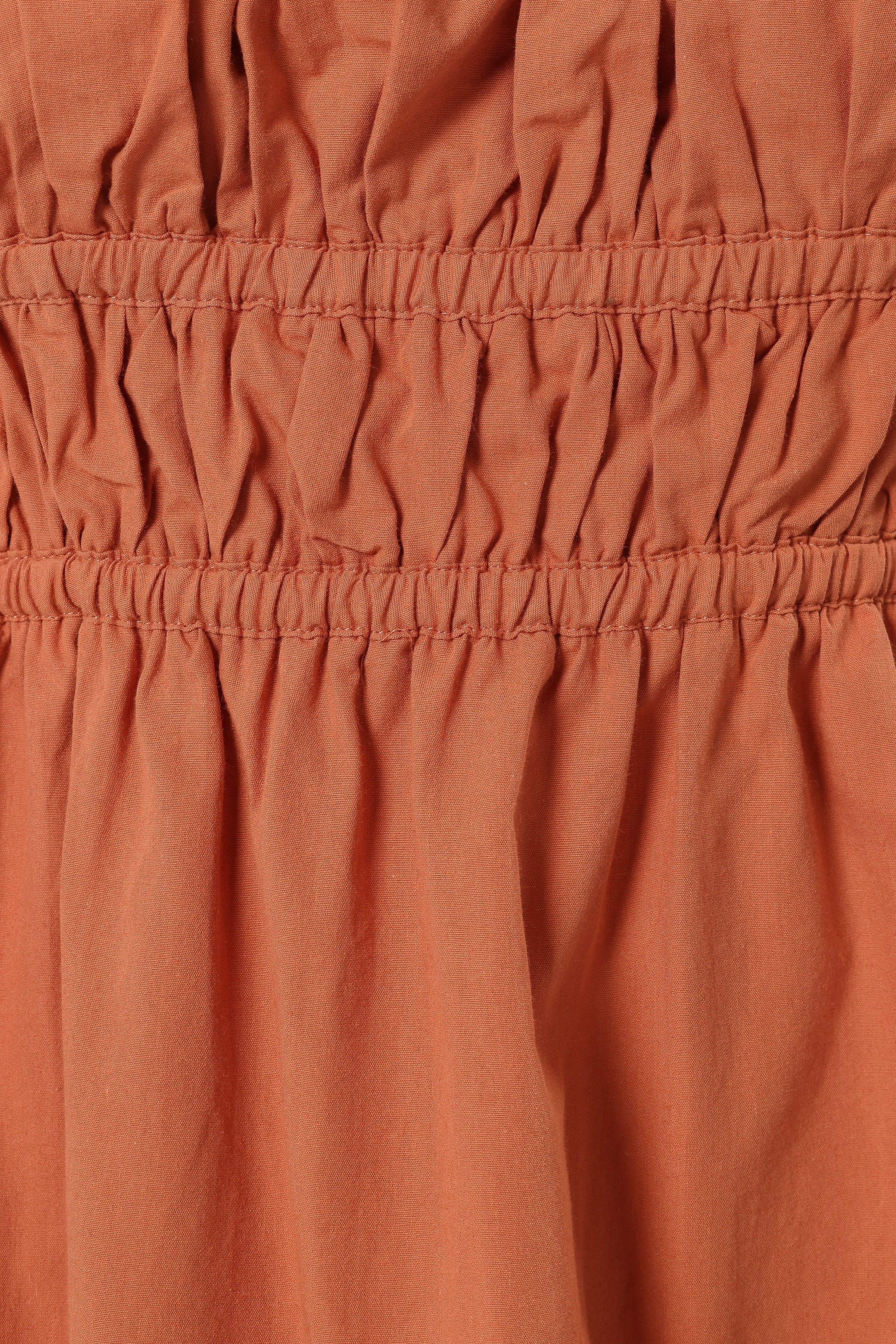 DRESSES @Ninah Midi Dress - Terracotta