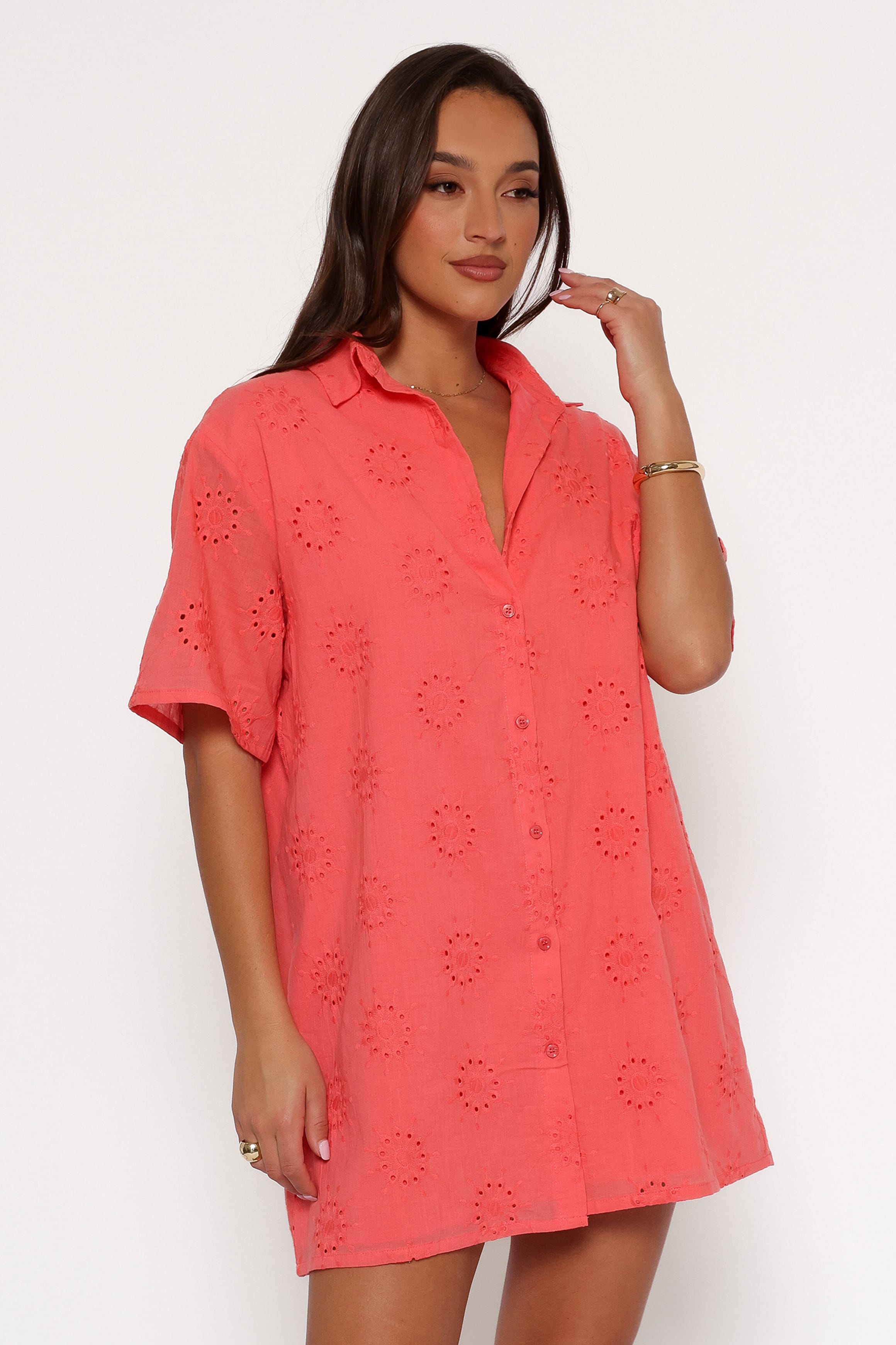 DRESSES Norah Mini Dress - Coral