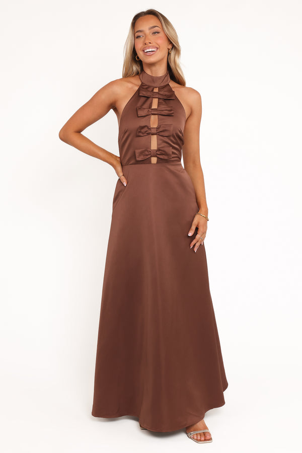 DRESSES Norva Maxi Dress - Brown