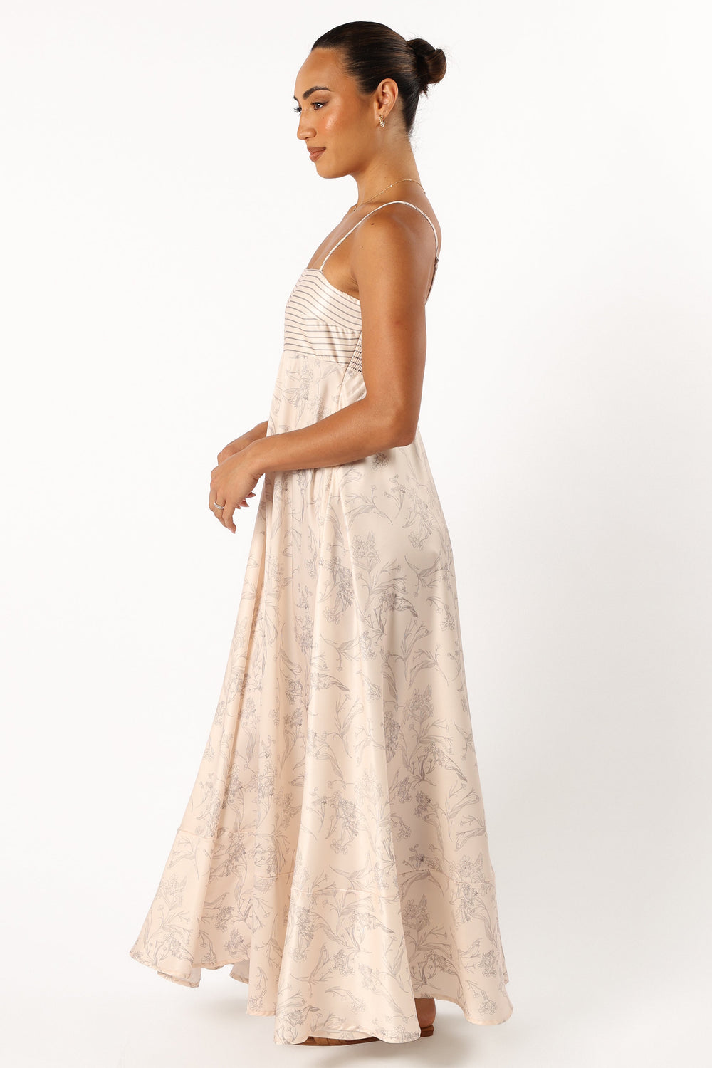 DRESSES @Novella Midi Dress - Cream