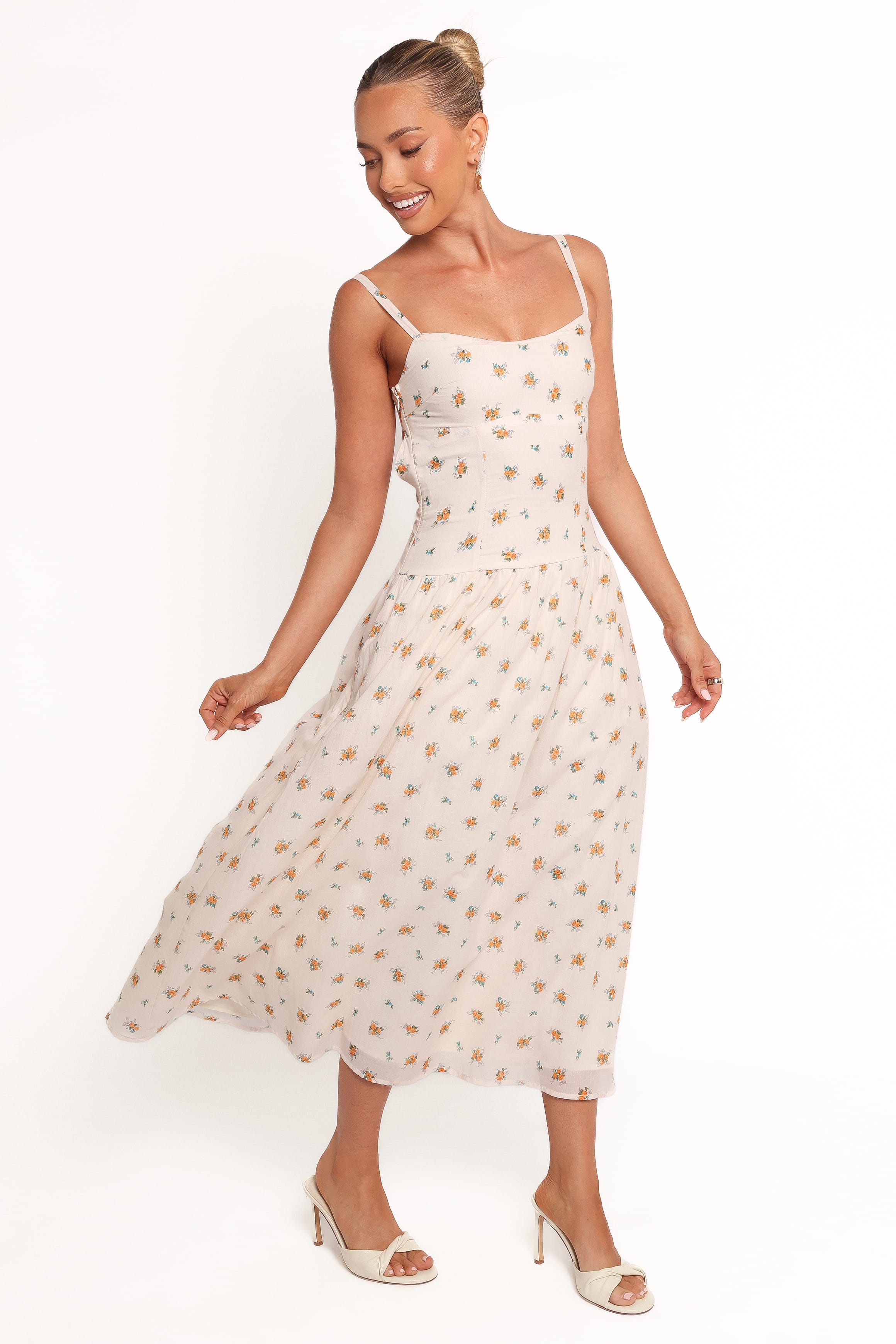 DRESSES Oakley Maxi Dress - Yellow Floral