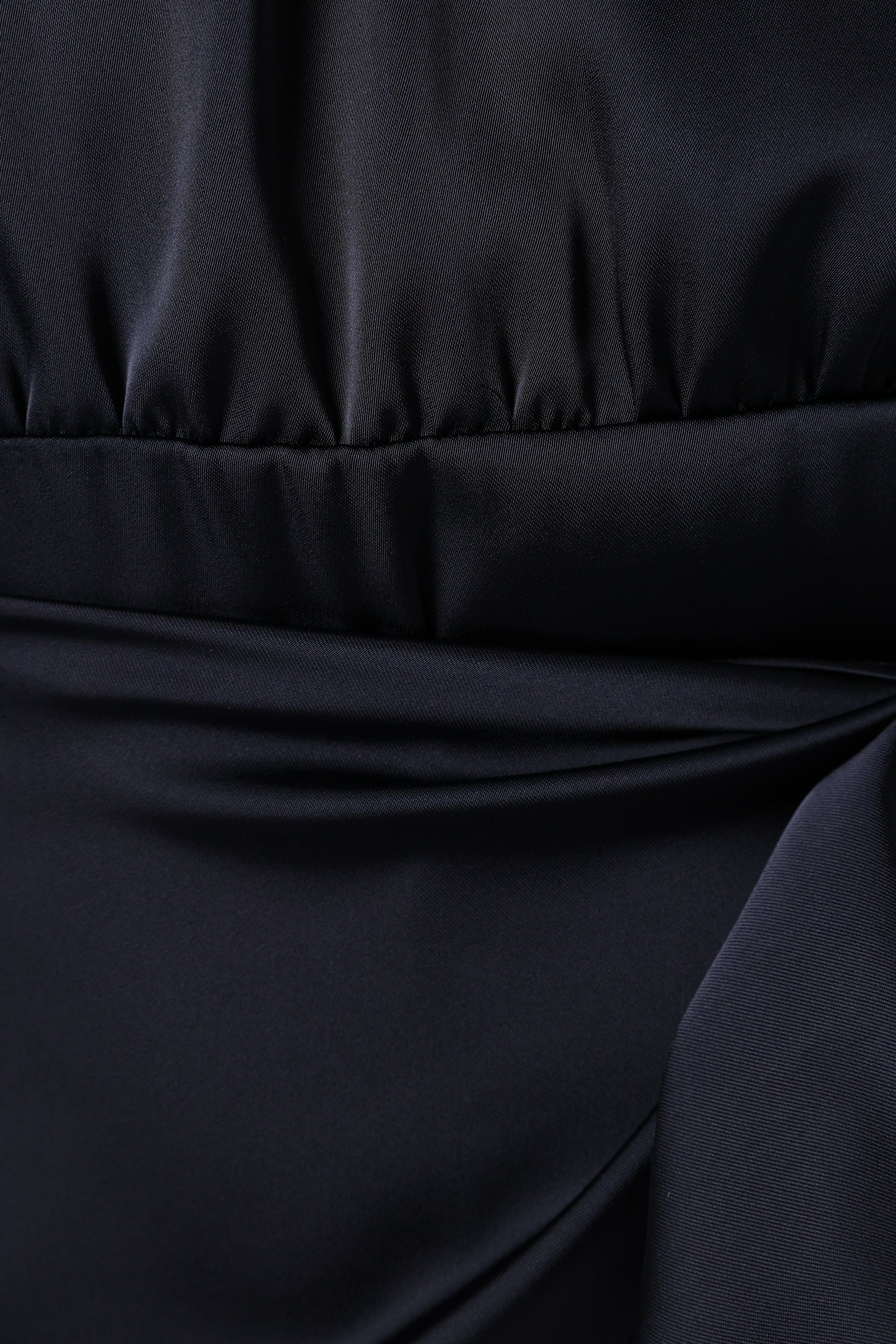 DRESSES @Opaline Long Sleeve Mini Dress - Navy