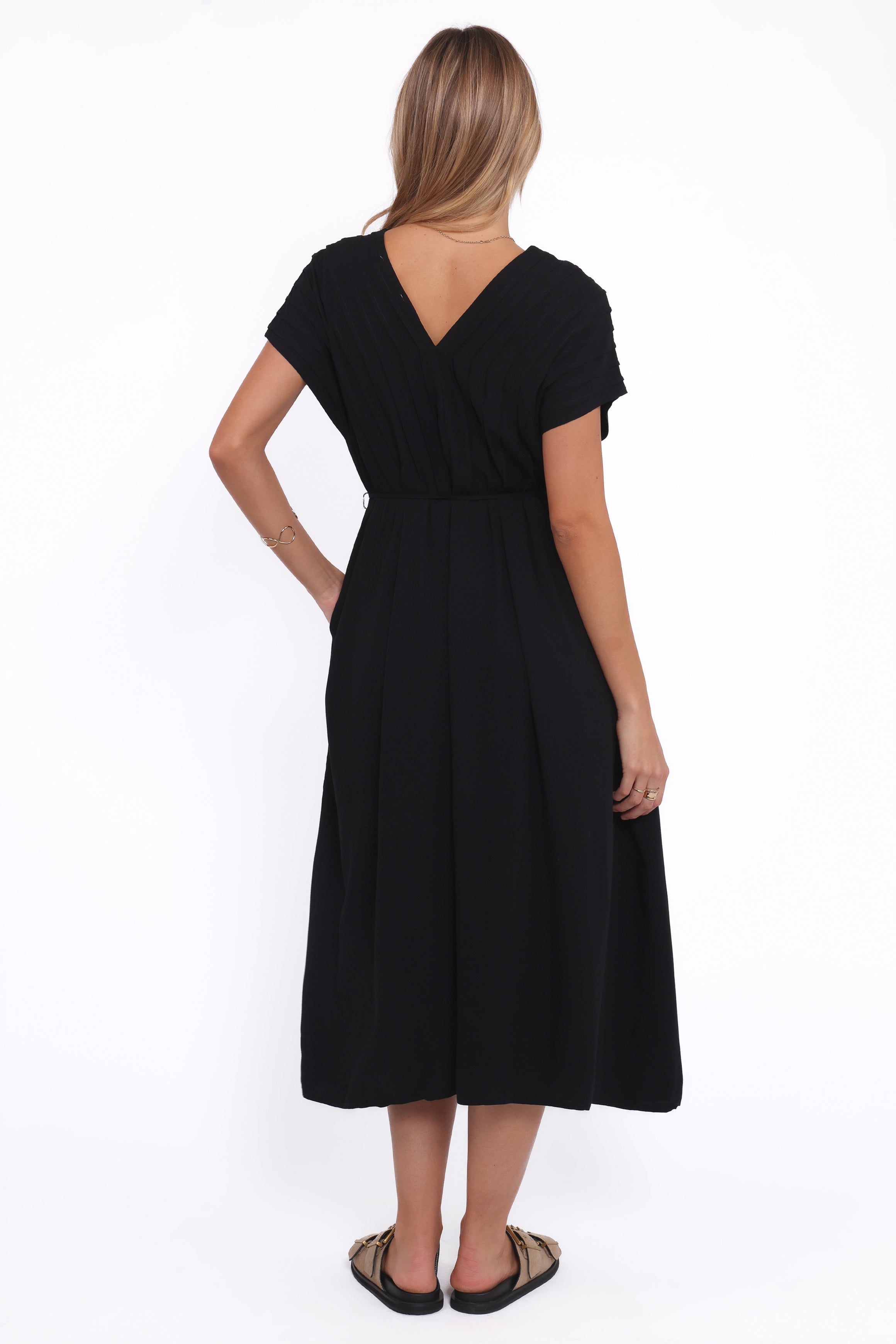 DRESSES Orly Midi Dress - Black
