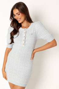 DRESSES @Paige Mini Dress - Blue