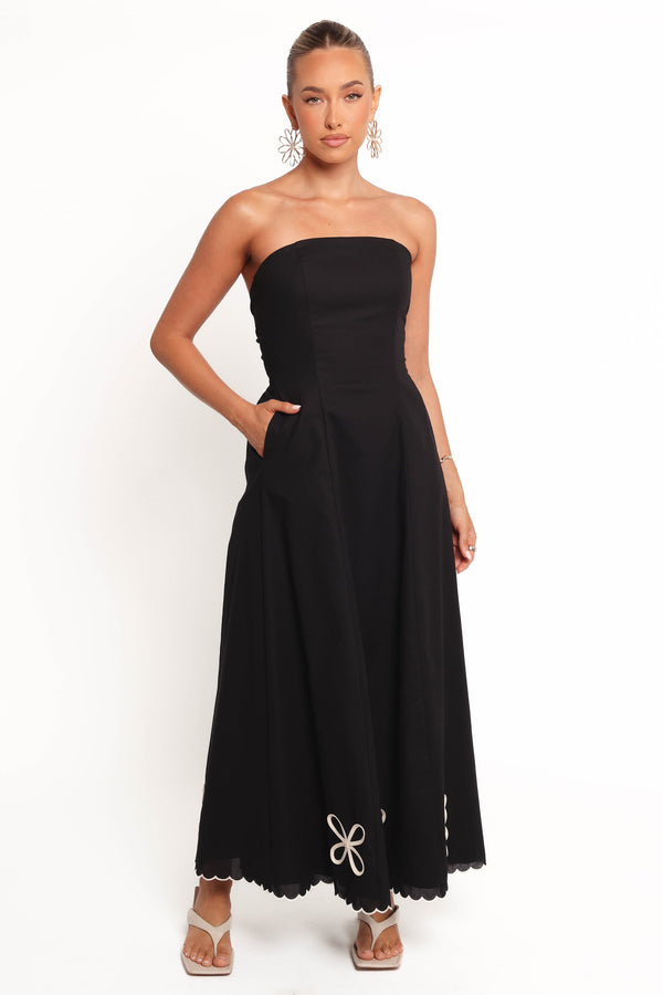 DRESSES Paola Midi Dress - Black