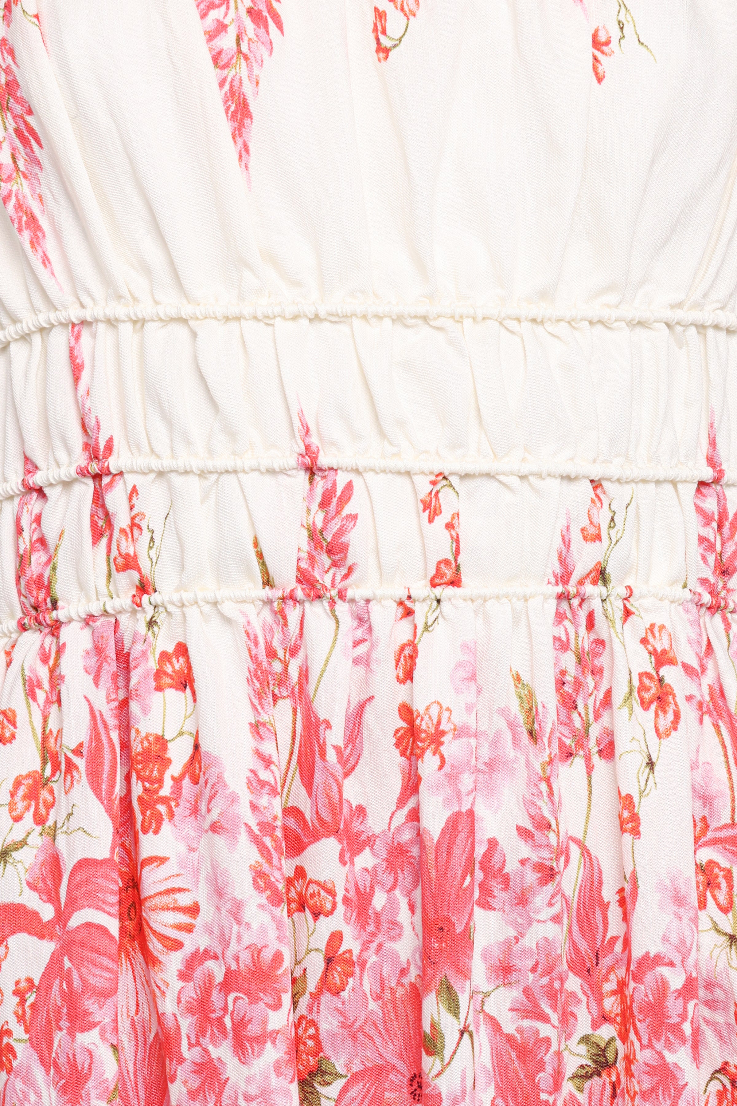 DRESSES Paulina Midi Dress - Red Floral