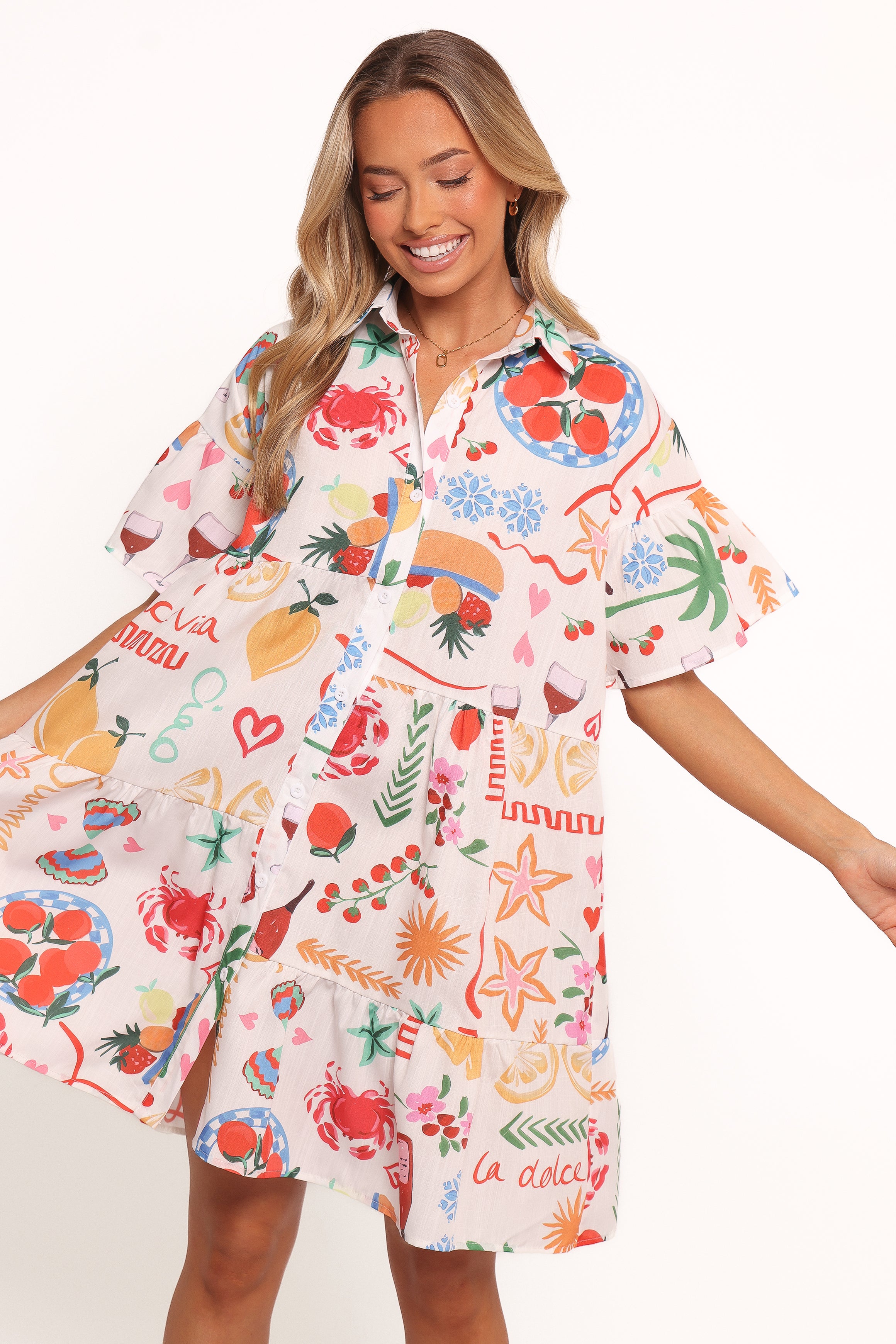 DRESSES Peachy Mini Dress - Dolce Vita