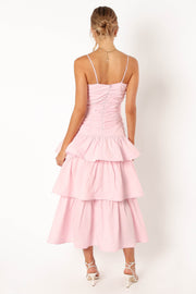 DRESSES Perry Tiered Dress - Pink