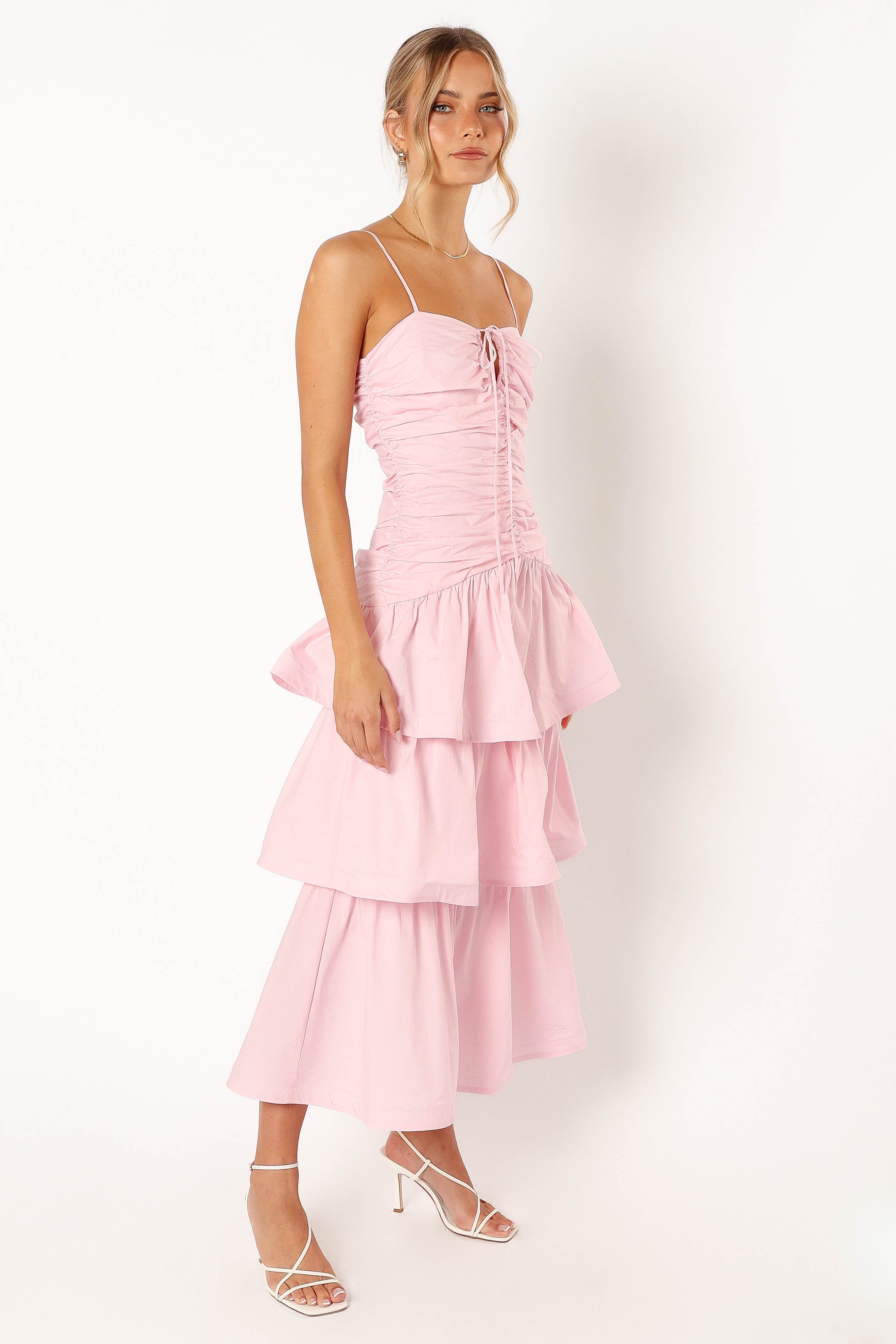 DRESSES Perry Tiered Dress - Pink