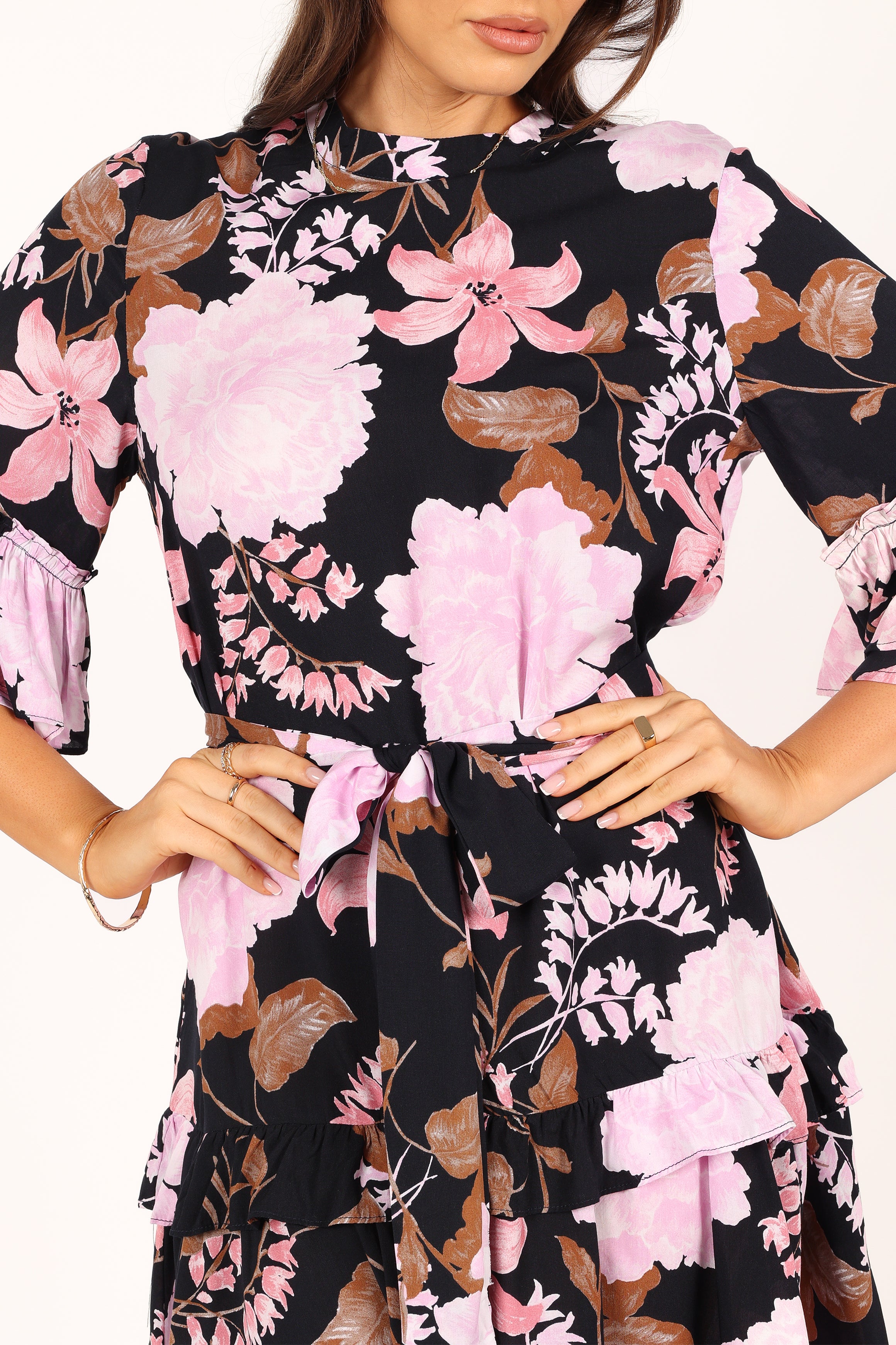 DRESSES @Peta Dress - Navy