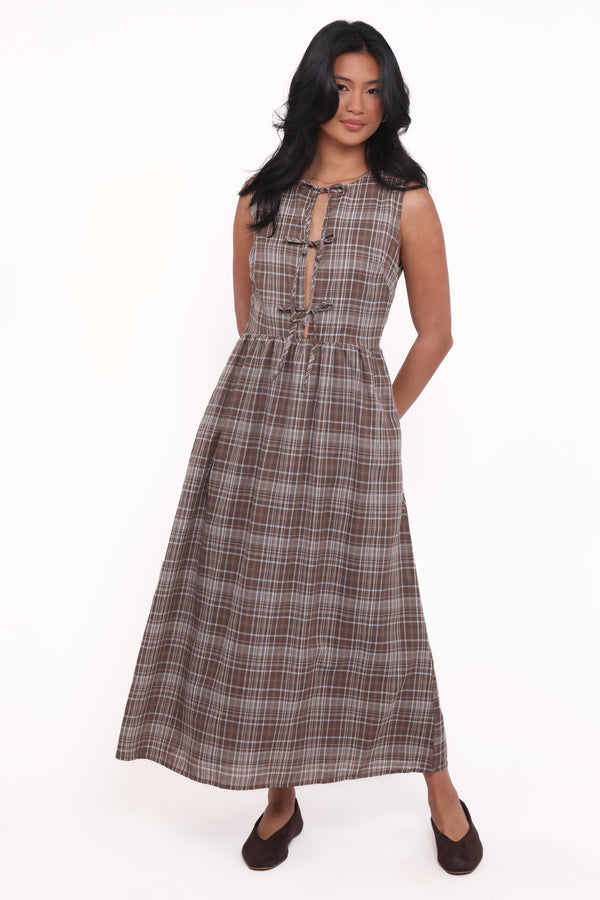 DRESSES Piper Midi Dress - Juno Check