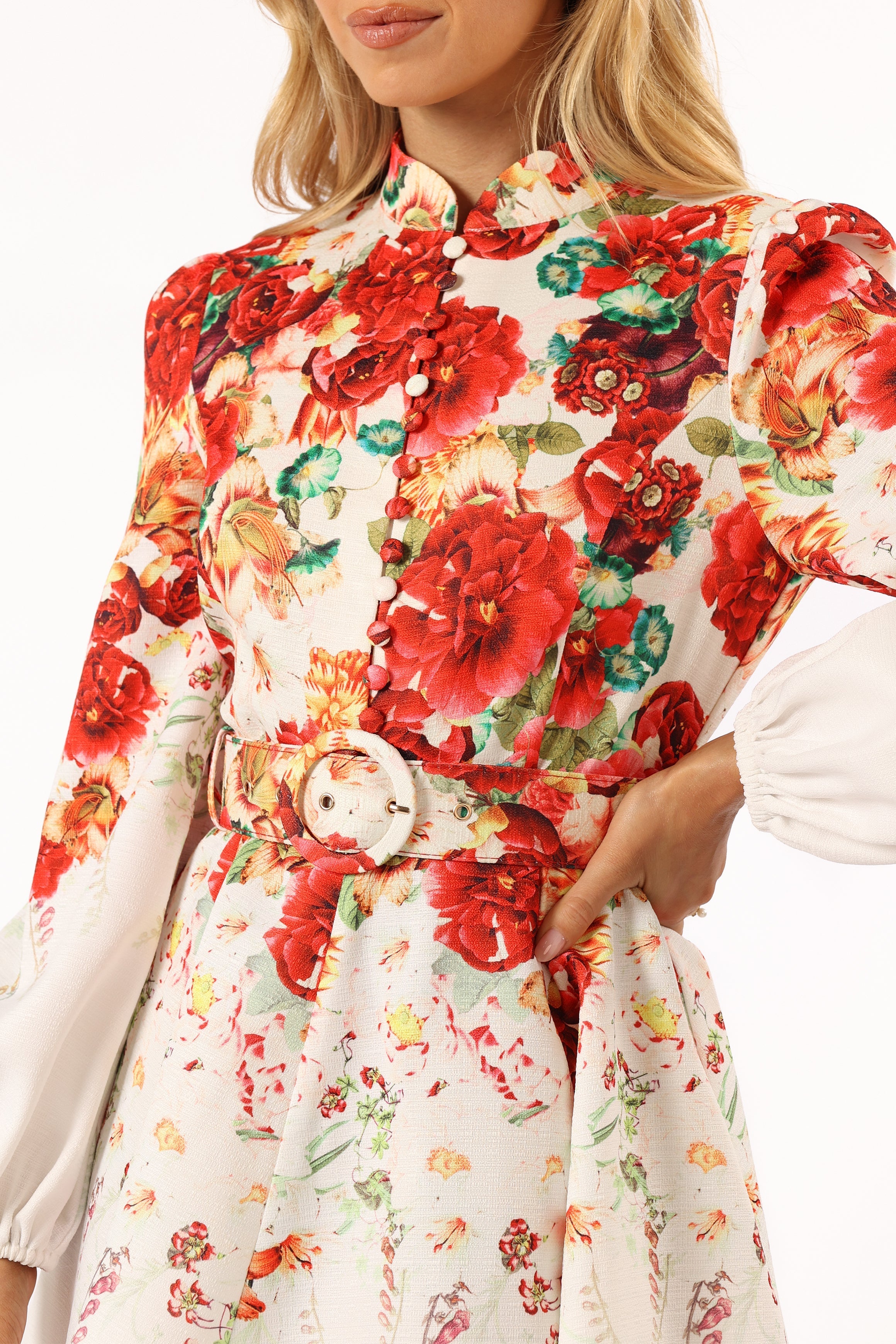 DRESSES @Pipps Longsleeve Mini Dress - Multi