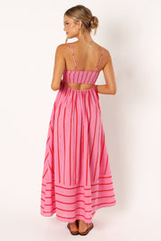 DRESSES @Pixie Maxi Dress - Pink Red