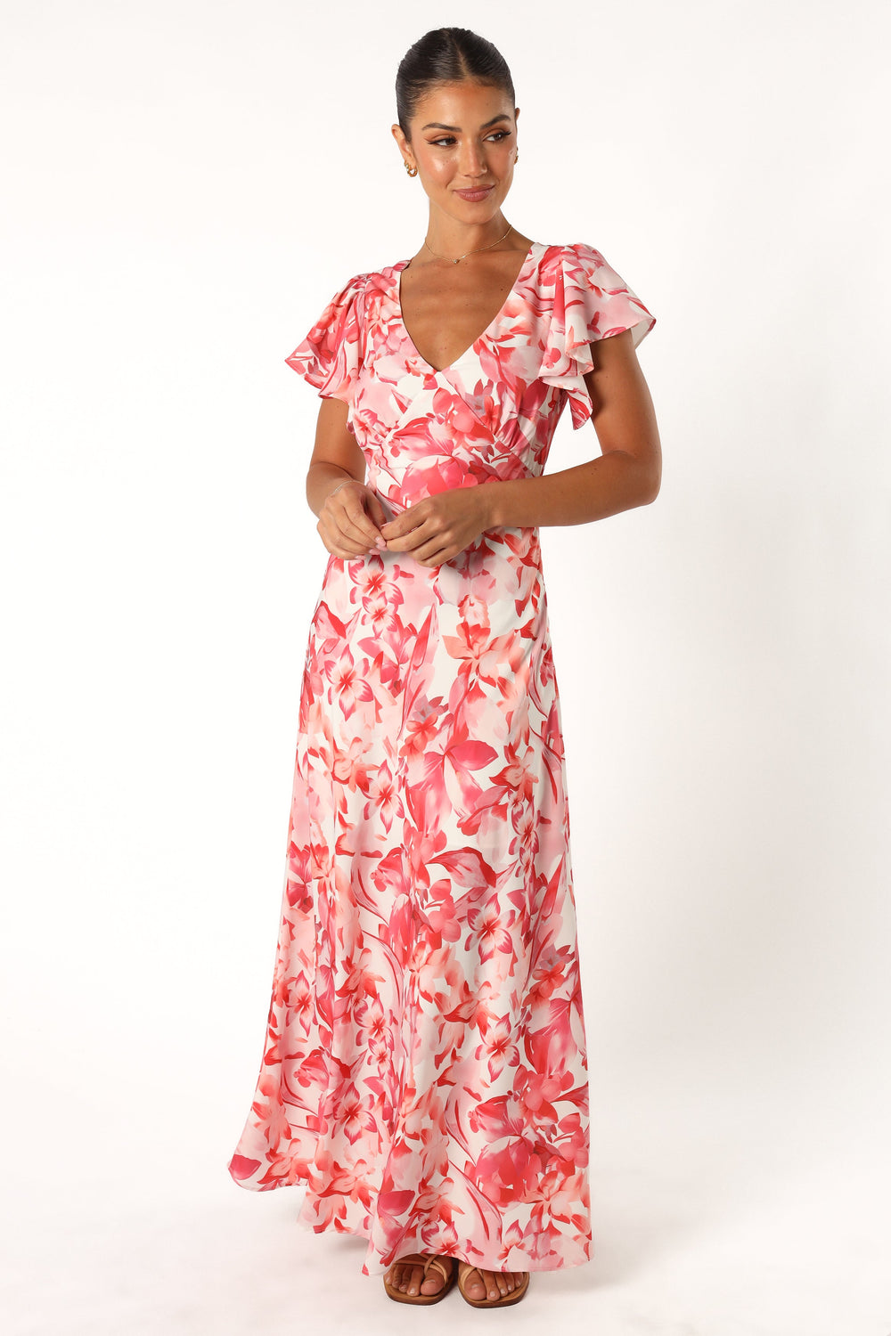 DRESSES @Ramsey Maxi Dress - Red Floral