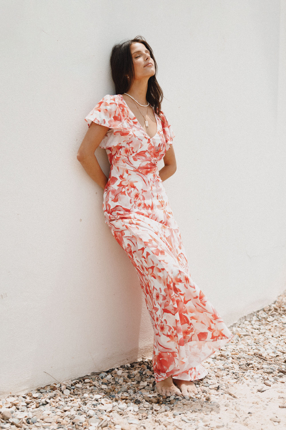 DRESSES Ramsey Maxi Dress - Red Floral