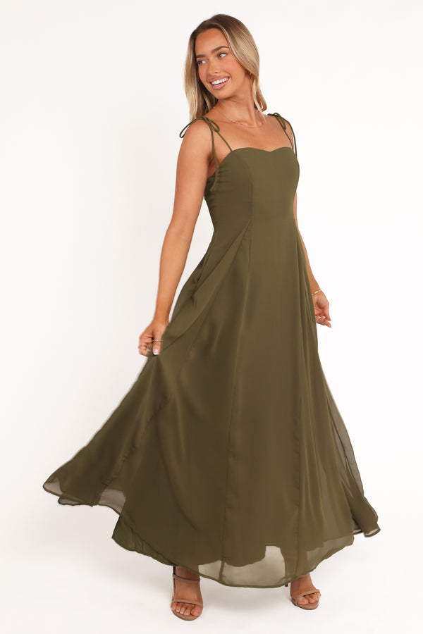DRESSES Rayna Maxi Dress - Olive