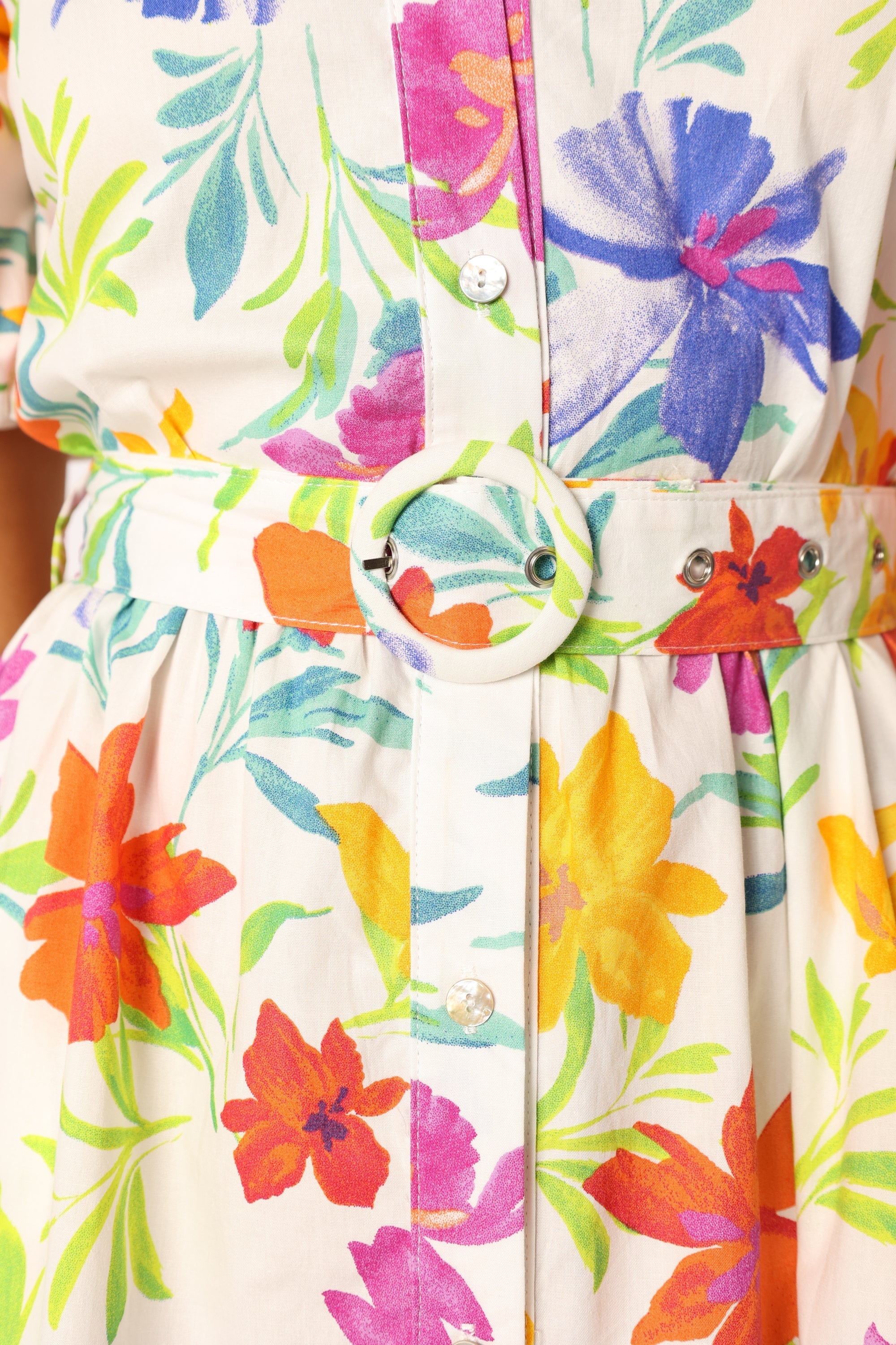 DRESSES @Reese Midi Dress - Zinnia Print