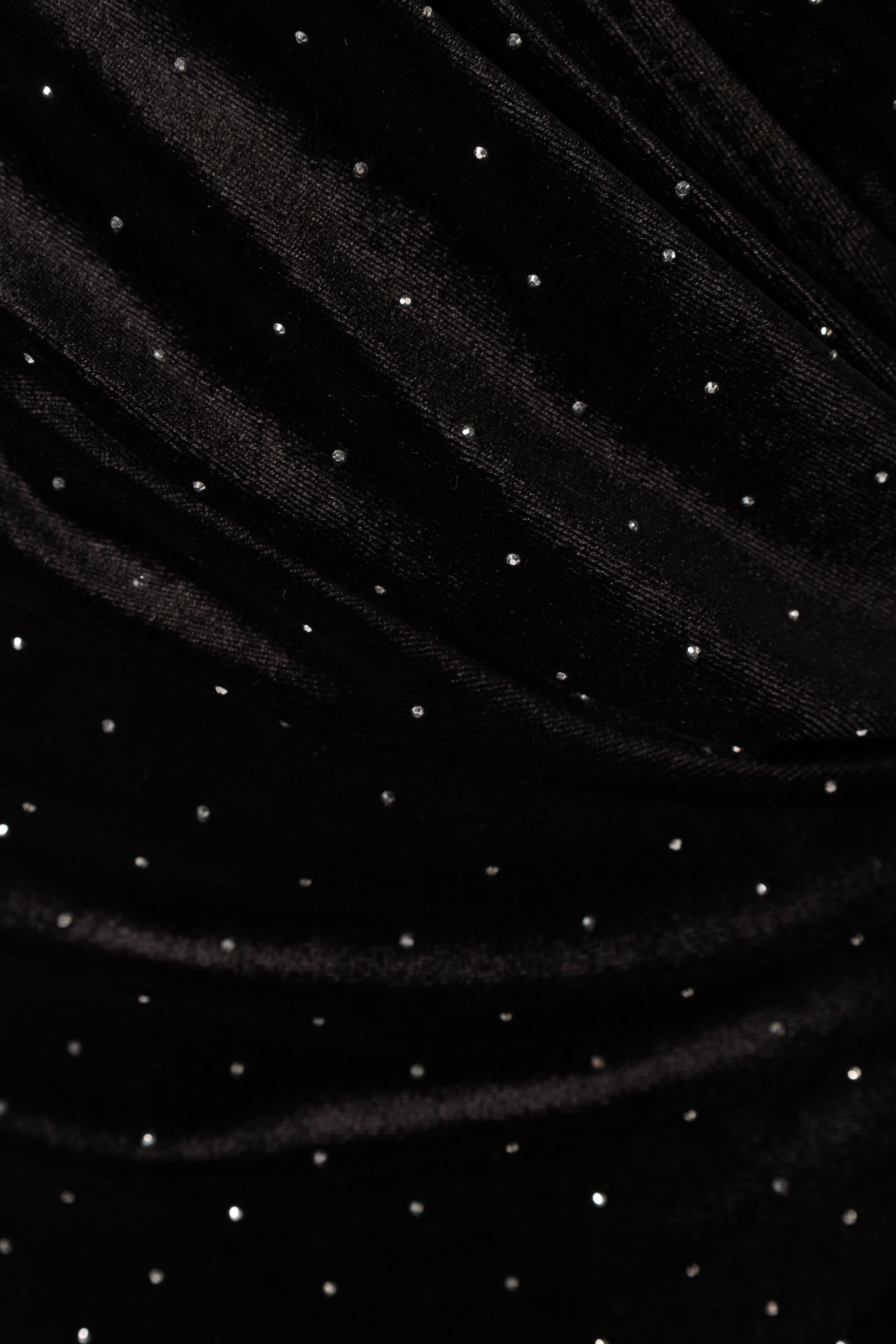 DRESSES @Renarde Wrap Velvet Midi Dress - Black