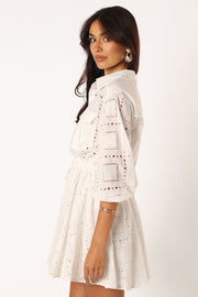 DRESSES @Renn Mini Dress - White