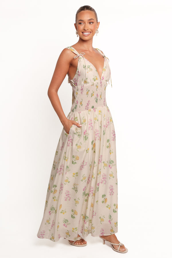 DRESSES Reverie Maxi Dress - Purple Ditsy Floral